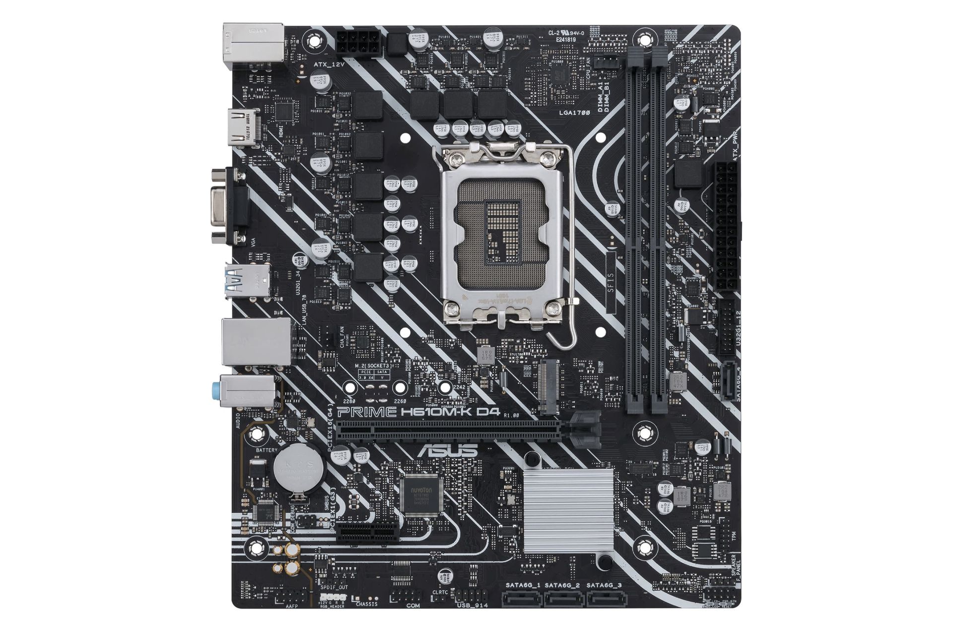 مادربرد ایسوس ASUS PRIME H610M-K D4