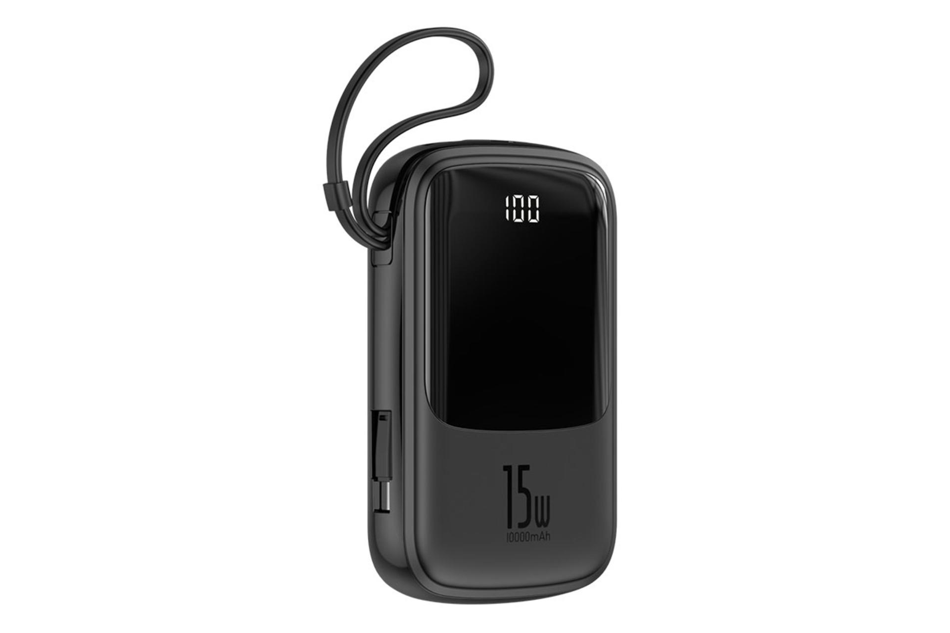 پاور بانک باسئوس Baseus Qpow Digital Display PPQD 10000mAh با ظرفیت 10000 میلی‌آمپر ساعت