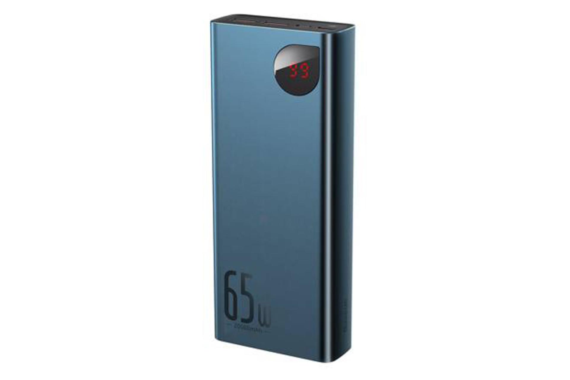 نمای جانبی پاور بانک باسئوس Adaman Metal PPIMDA-D03
