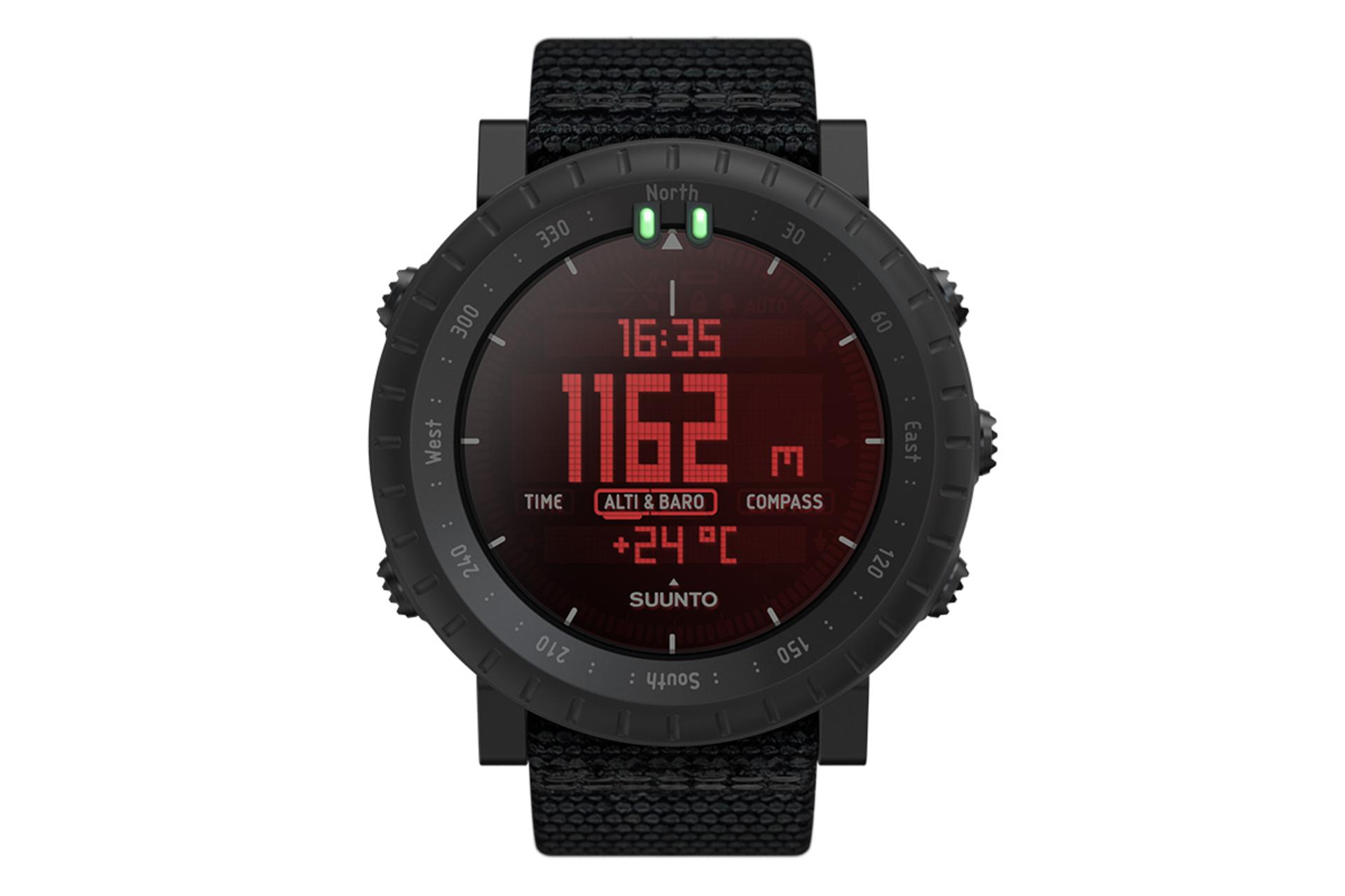 نمای جلوی ساعت هوشمند سونتو Suunto CORE ALPHA