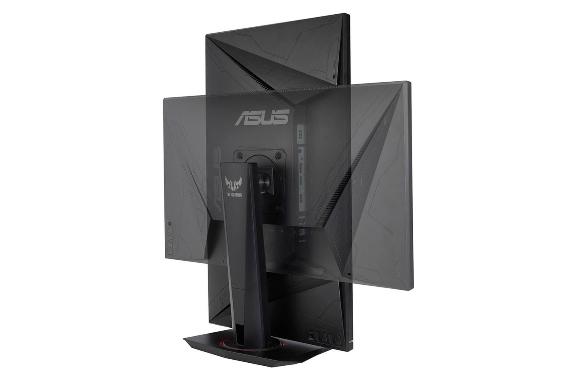 نمای پشت مانیتور ایسوس 27 اینچ مدل VG279QM رنگ مشکی