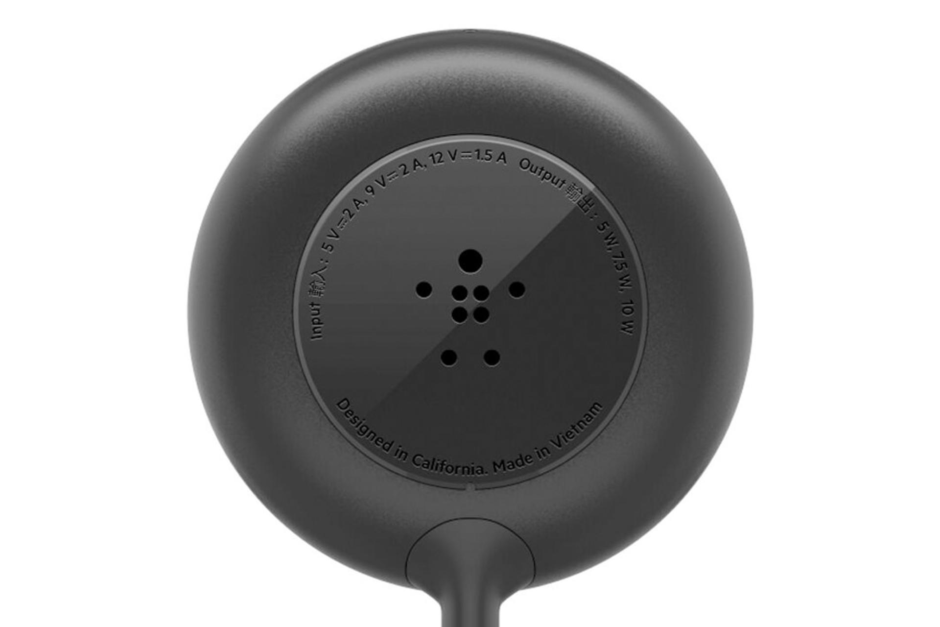 نمای پشت شارژر بلکین WIA005btBK