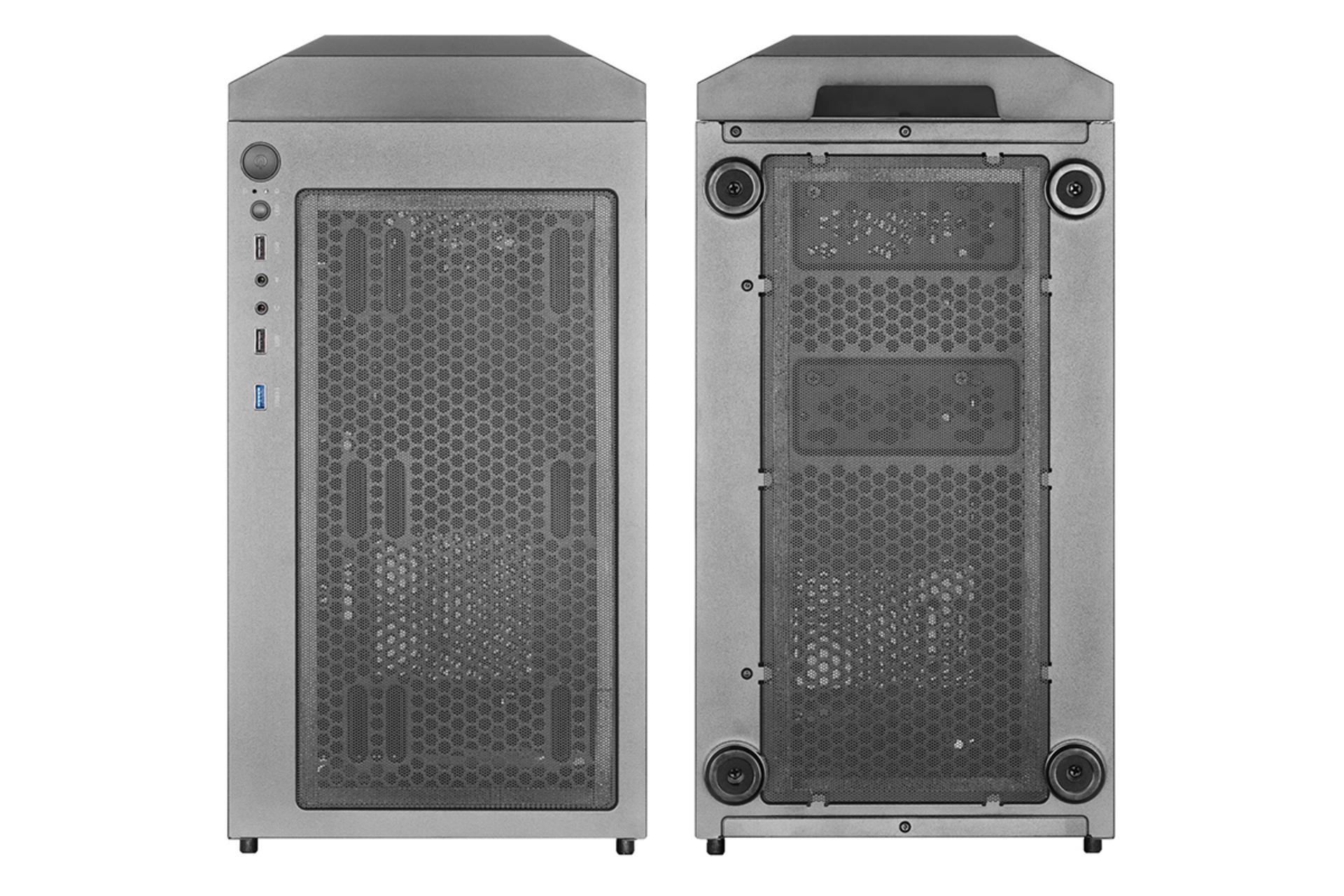 نمای بالا و پایین کیس کامپیوتر گرین GRIFFIN G2