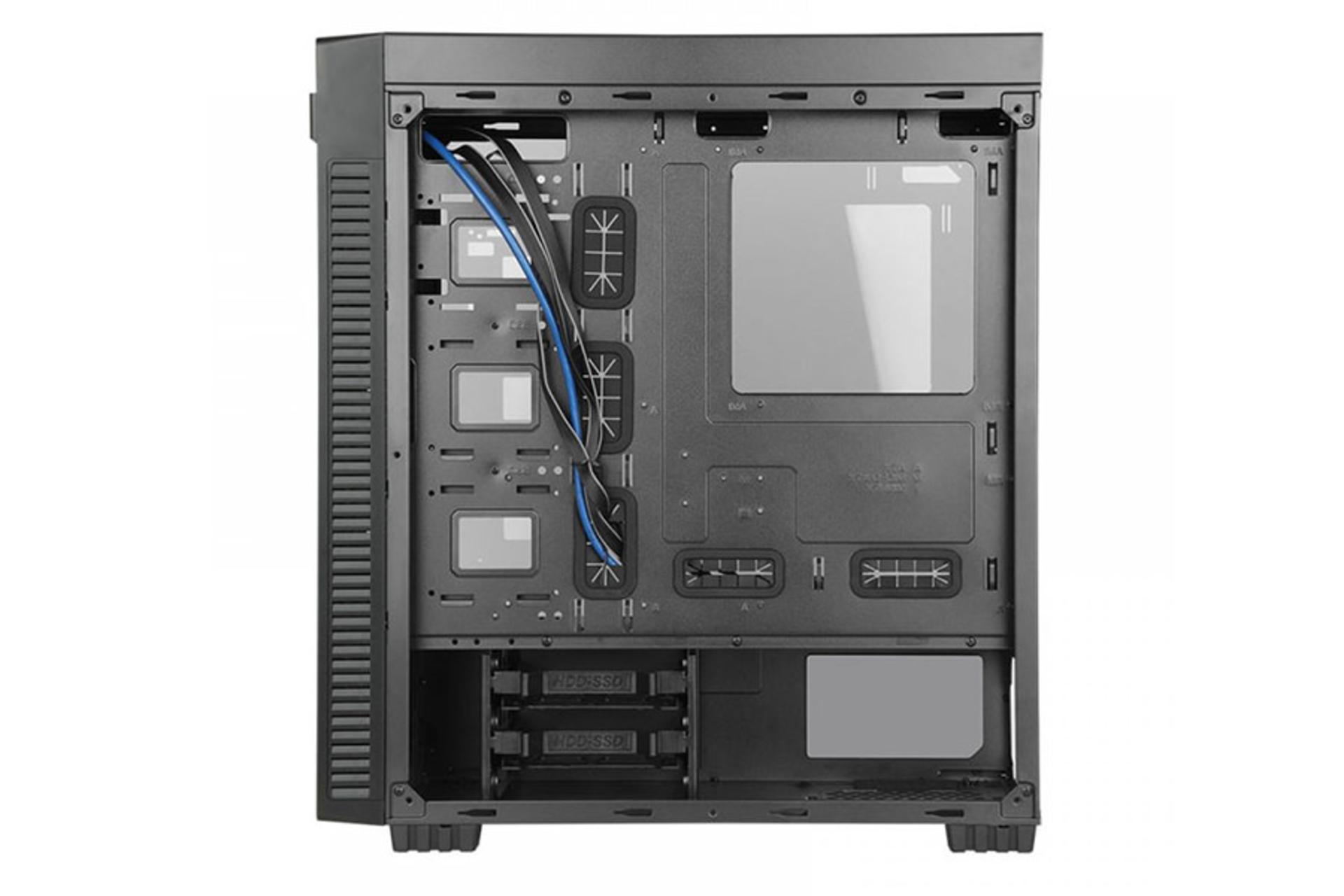 نمای داخل سمت راست کیس کامپیوتر مسترتک ATRON MESH