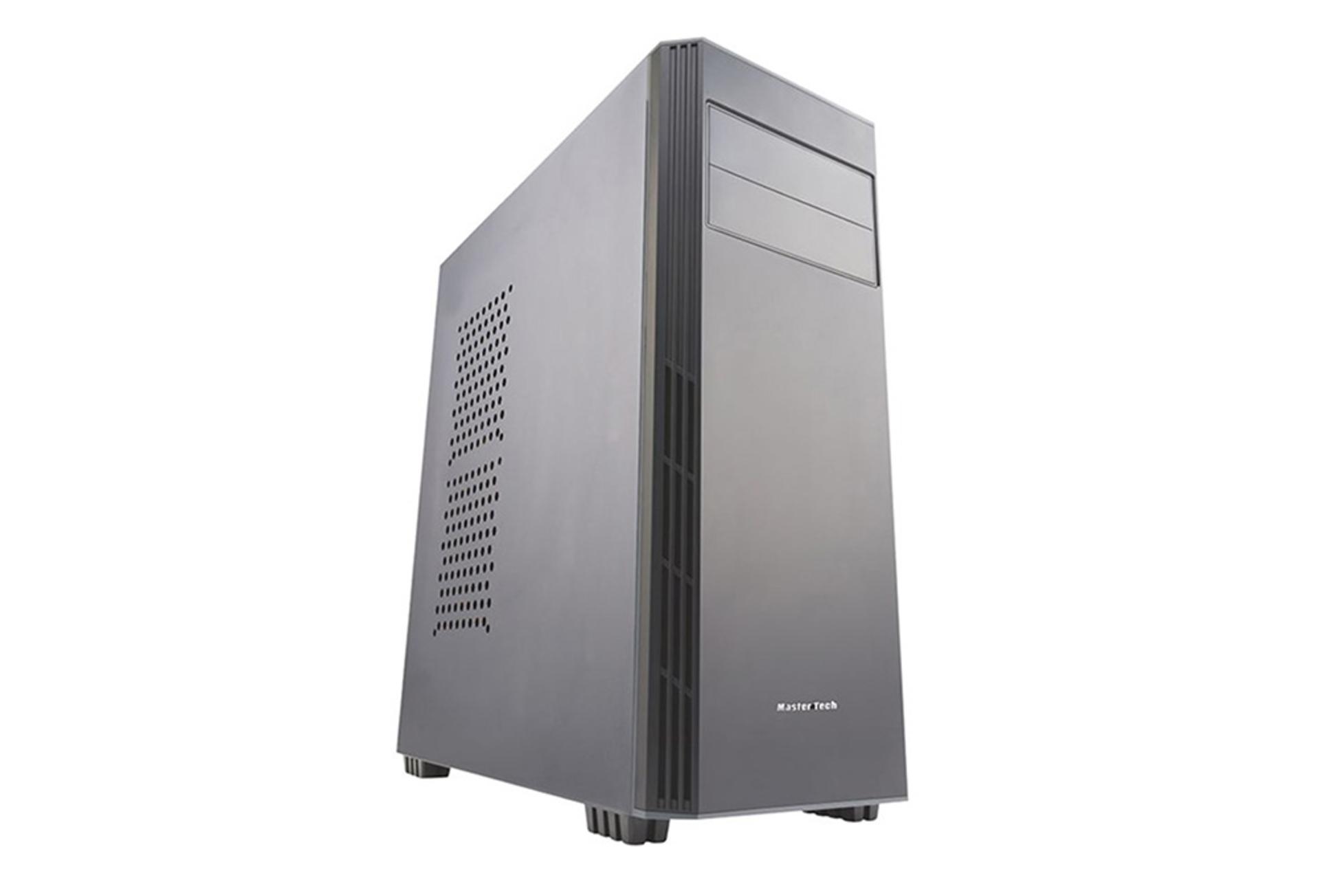 نمای نیم رخ جلو و سمت چپ کیس کامپیوتر مسترتک آرکا Metal Flat