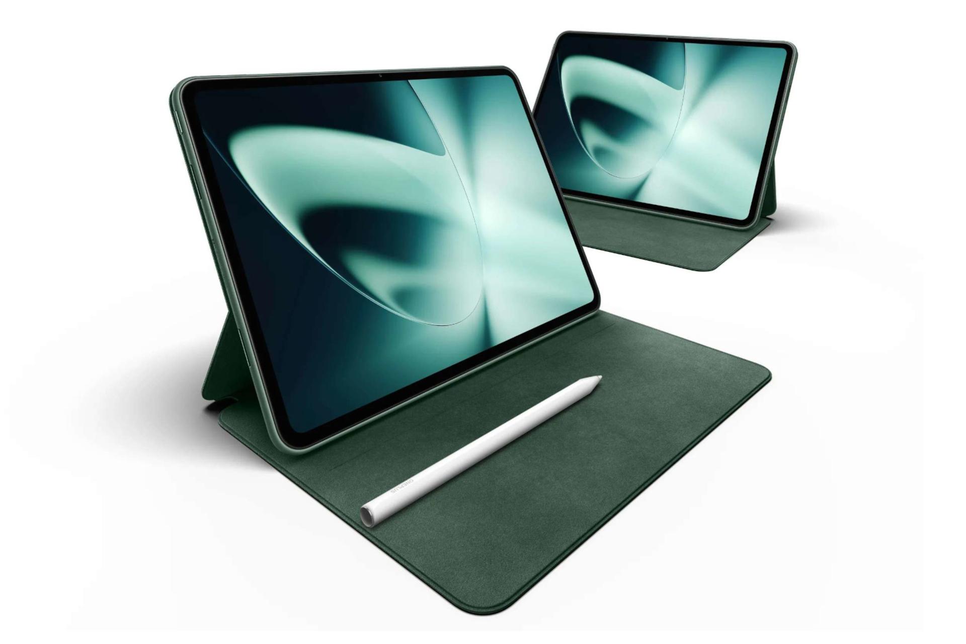 نمای کناری پنل جلو تبلت وان پلاس پد / OnePlus Pad