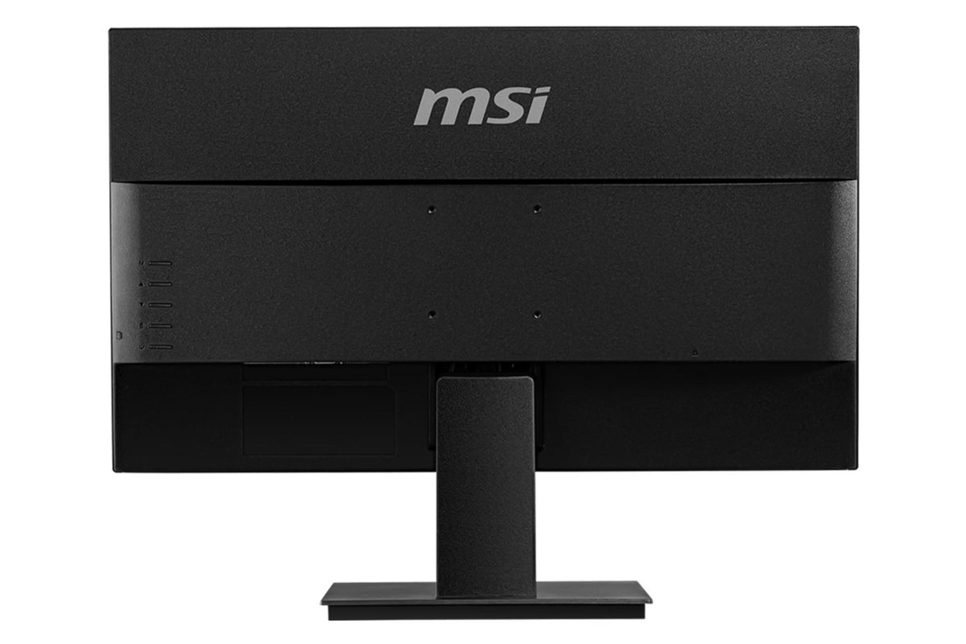 مانیتور MSI PRO MP241  نمای پشت / ام اس آی 24 اینچ مدل PRO MP241