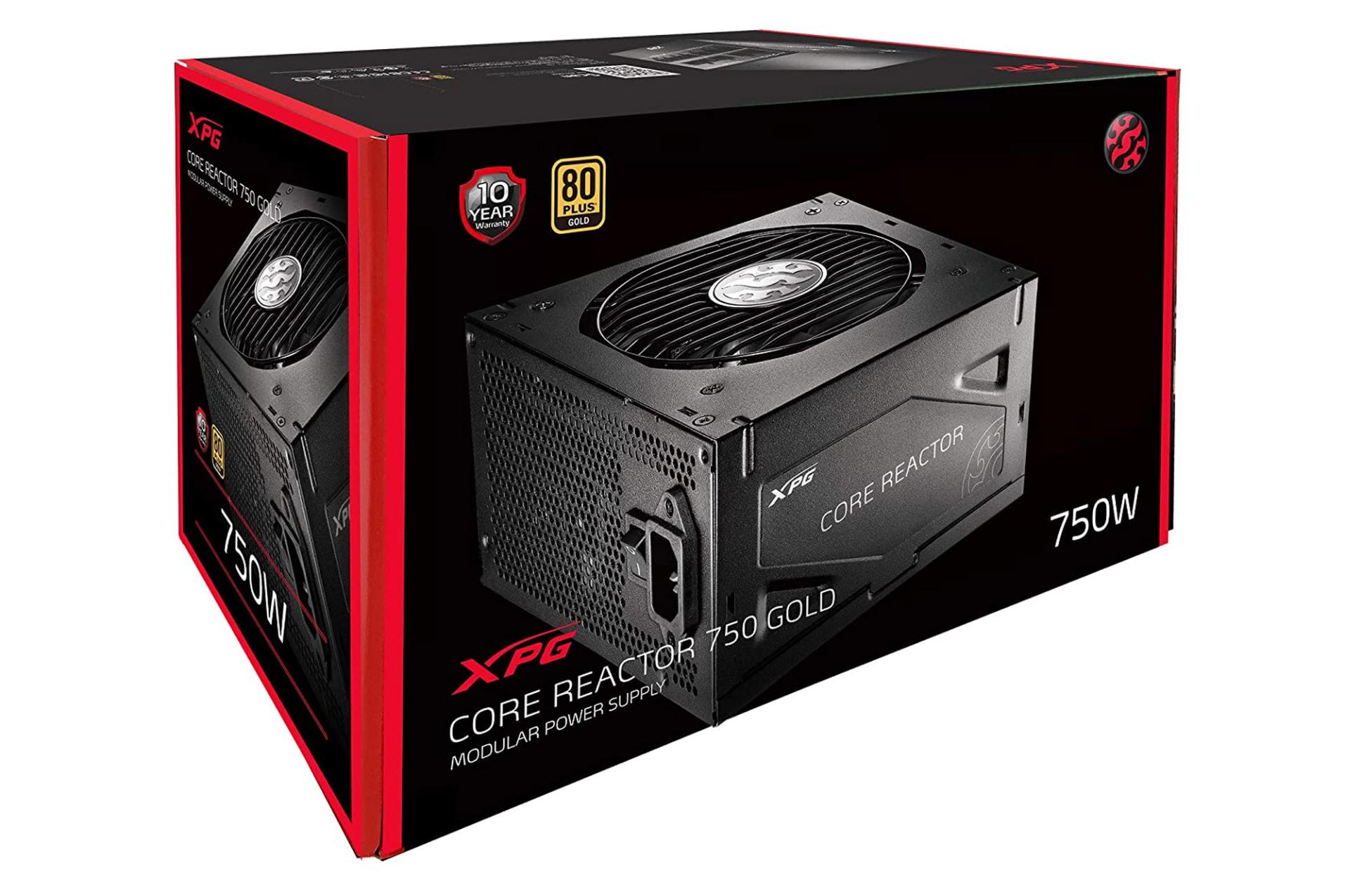 جعبه پاور کامپیوتر ای دیتا ADATA XPG CORE REACTOR با توان 750 وات