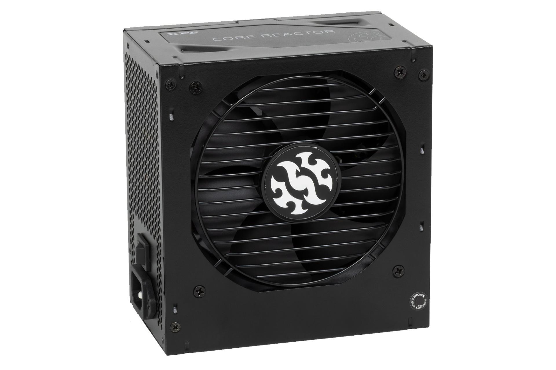 پاور کامپیوتر ای دیتا ADATA XPG CORE REACTOR با توان 750 وات نمای فن