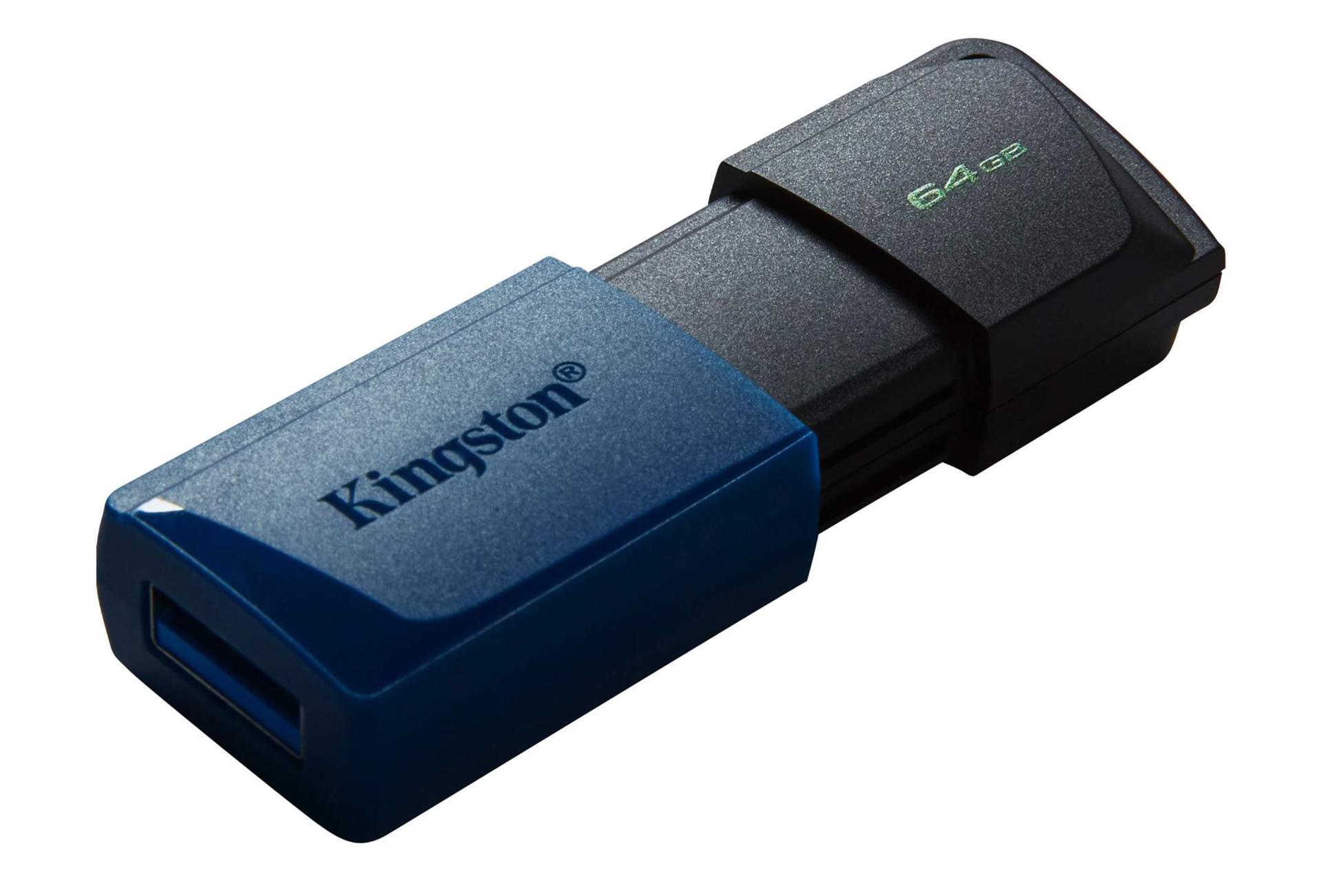 نمای کناری فلش مموری کینگستون Kingston DataTraveler Exodia M 64GB