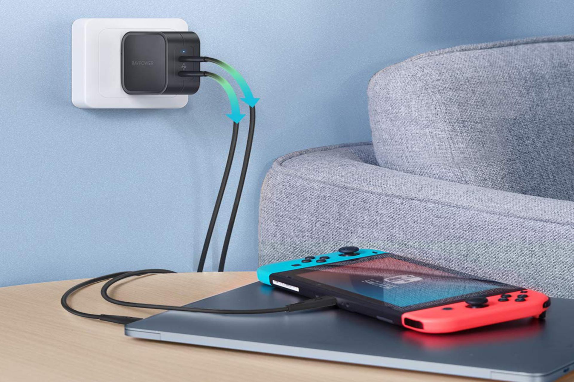 شارژر راوپاور RP-PC128