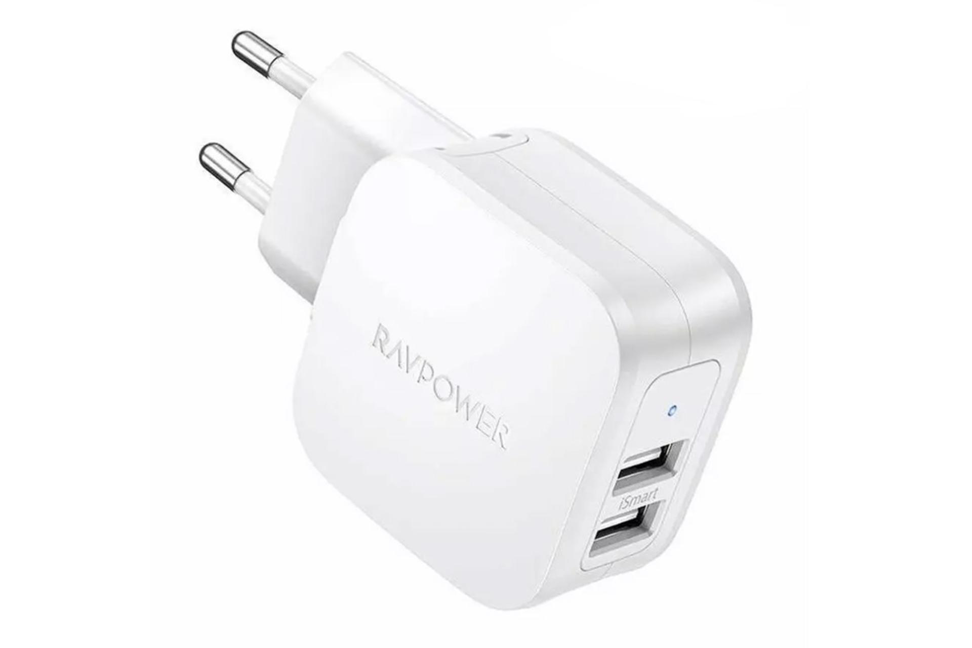 دوشاخه اروپایی شارژر راوپاور RP-PC121