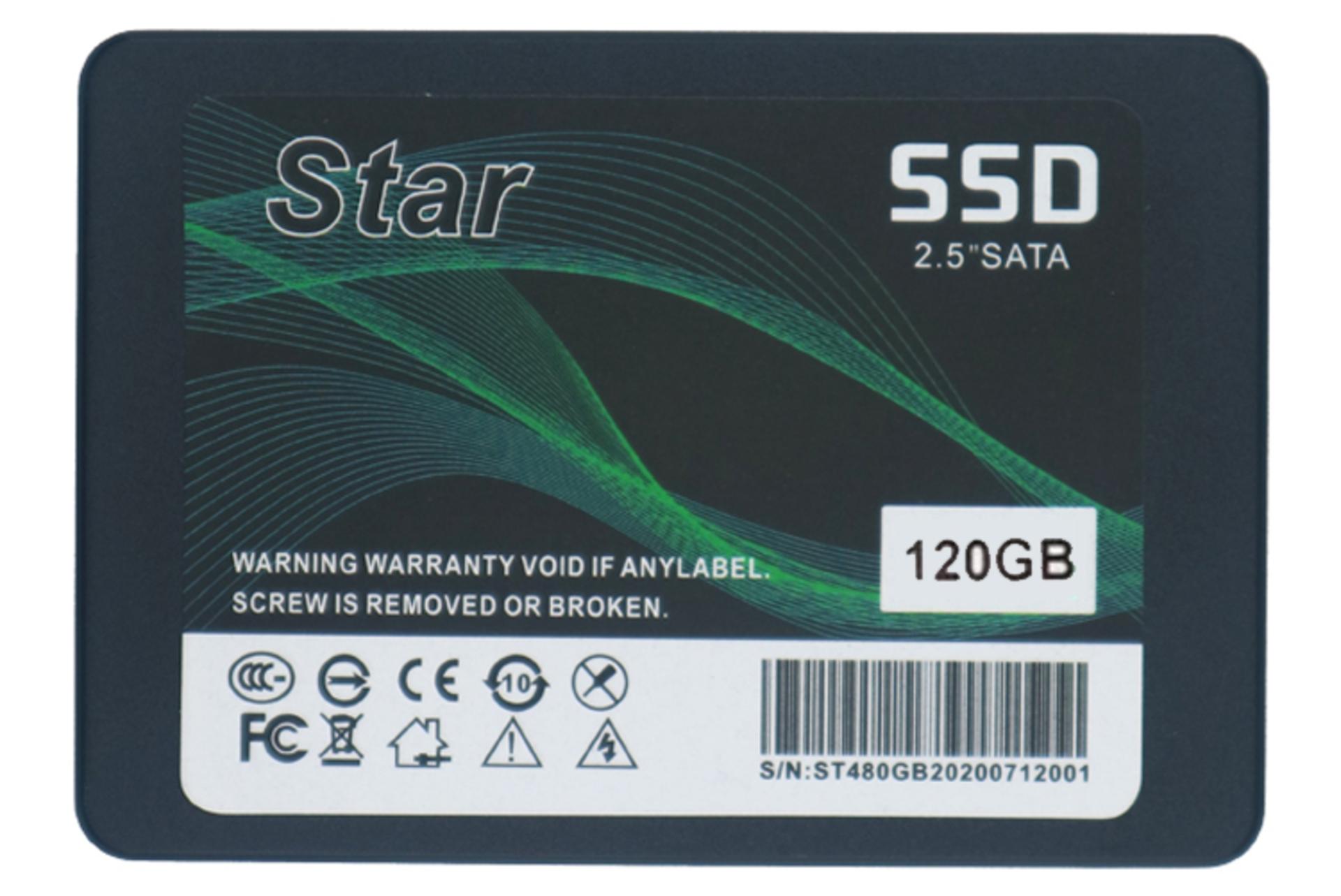 SSD استار SATA 2.5 Inch ظرفیت 120 گیگابایت