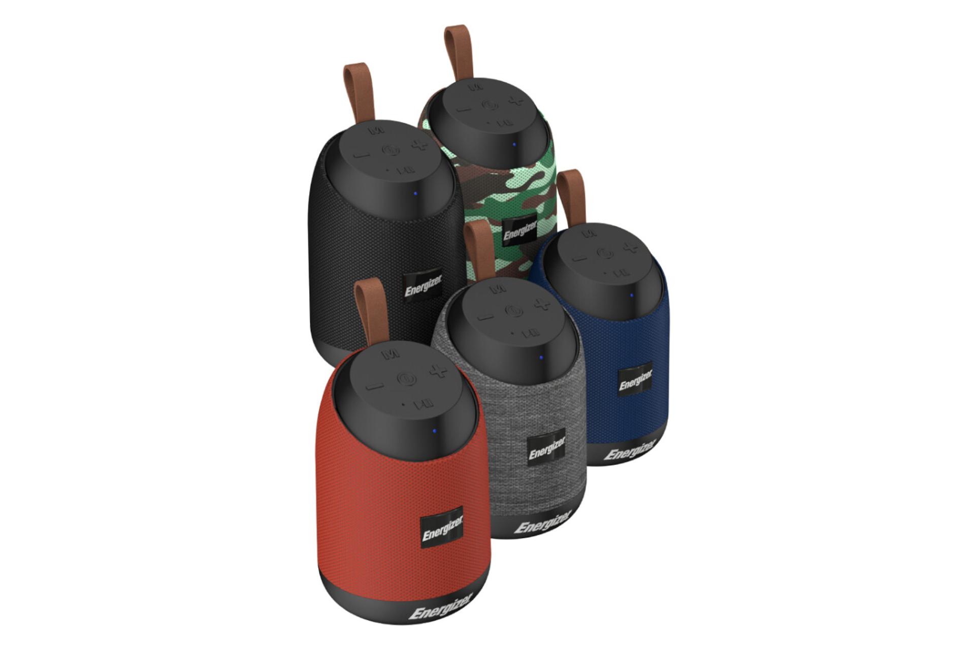 رنگ های مختلف اسپیکر انرجایزر Energizer BTS-061