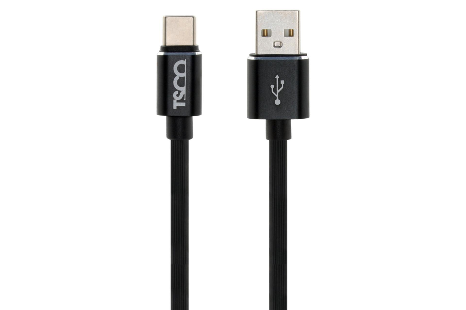 کابل شارژ USB تسکو USB به Type-C مدل TC C169 با طول 1 متر مشکی