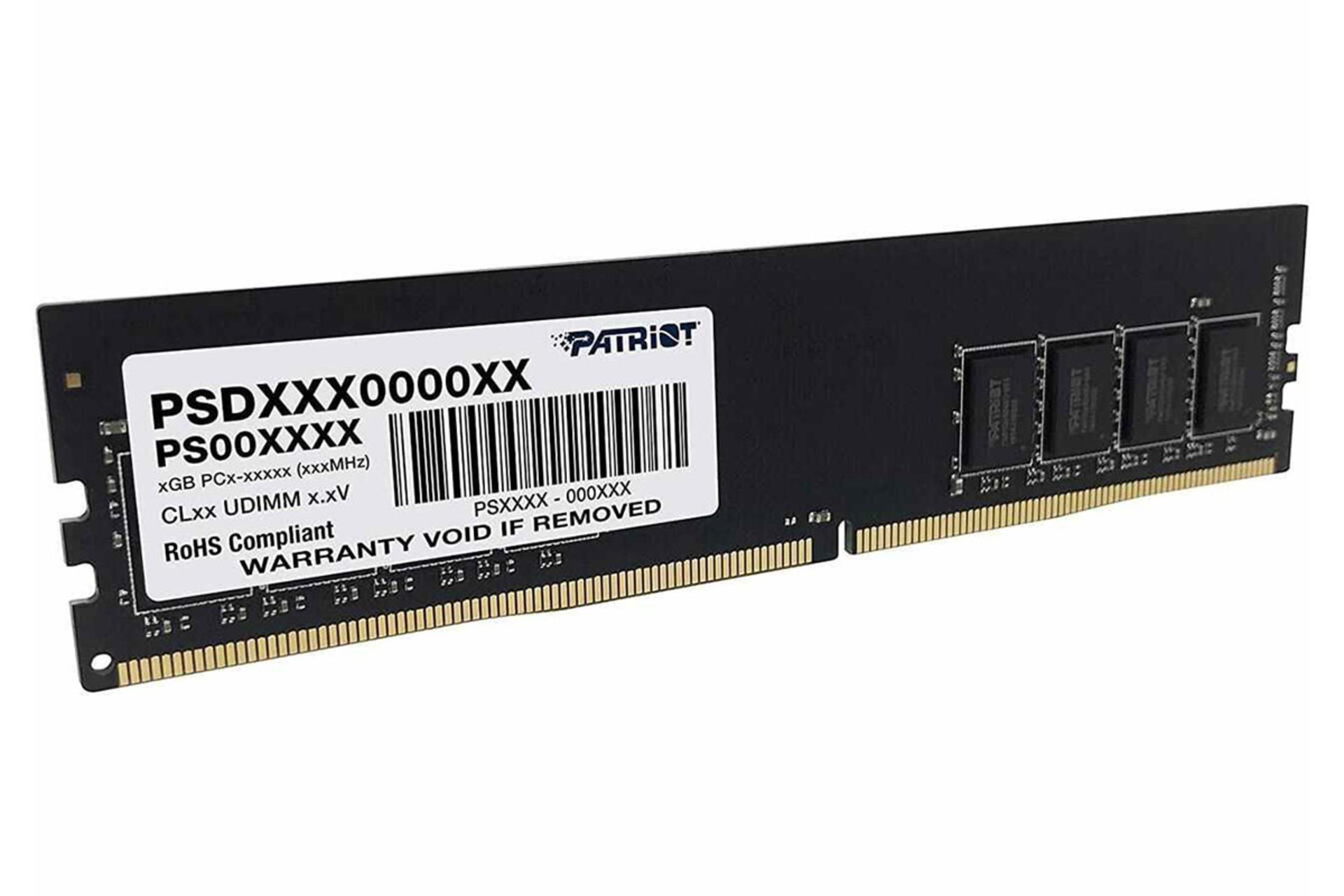 نمای جلوی رم پاتریوت Signature Line ظرفیت 16 گیگابایت از نوع DDR4-2666