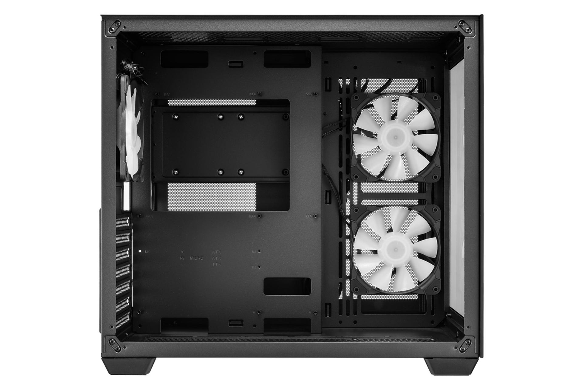 کیس کامپیوتر اف اس پی FSP CMT380B نمای کنار