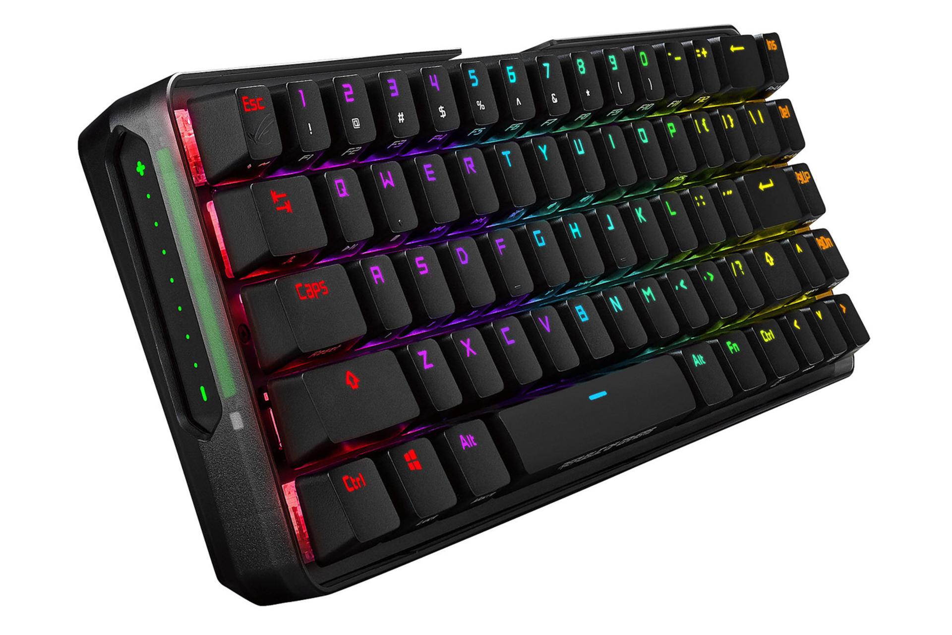 نمای چپ کیبورد ایسوس ROG Falchion