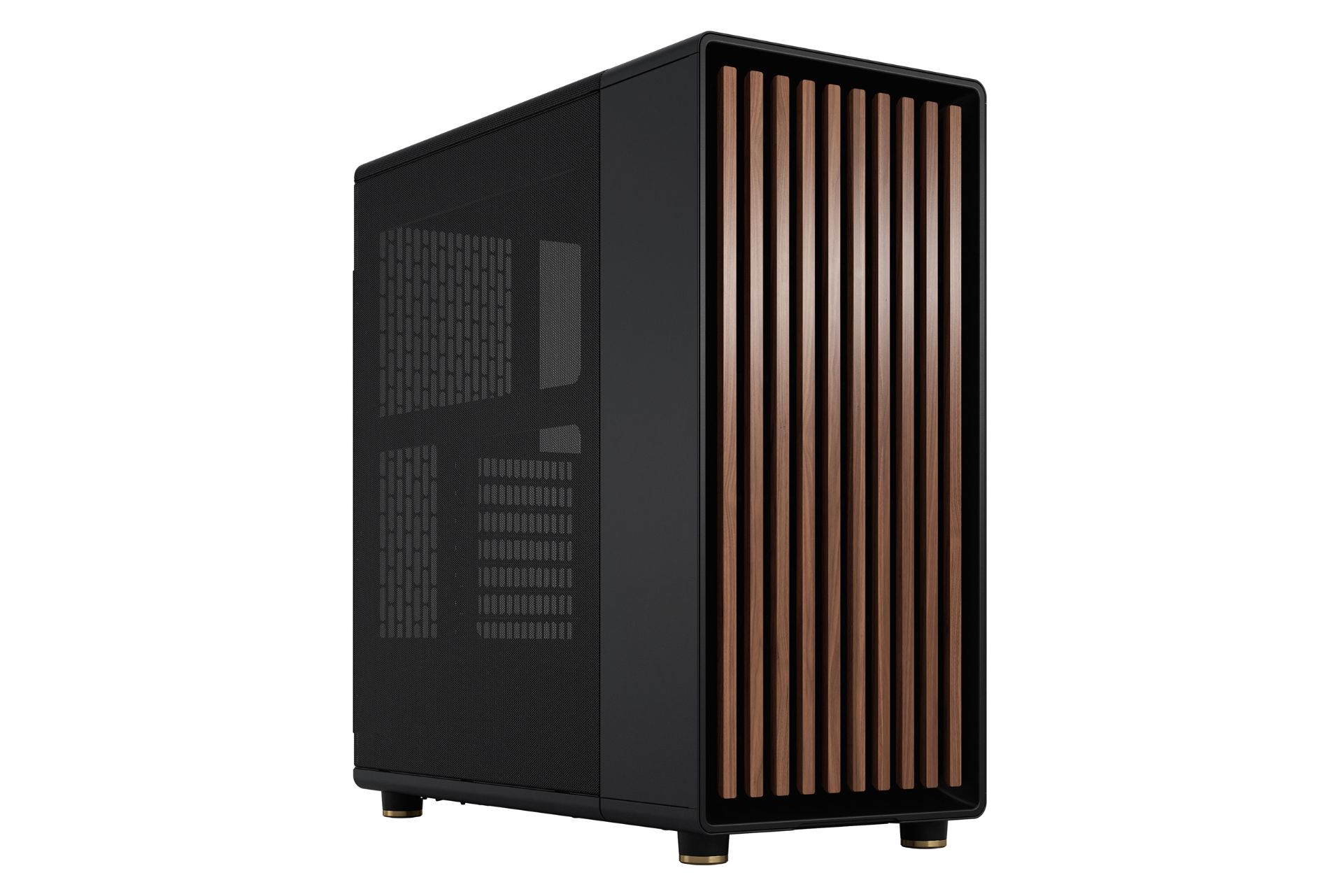 ابعاد کیس کامپیوتر فرکتال دیزاین North Charcoal Black