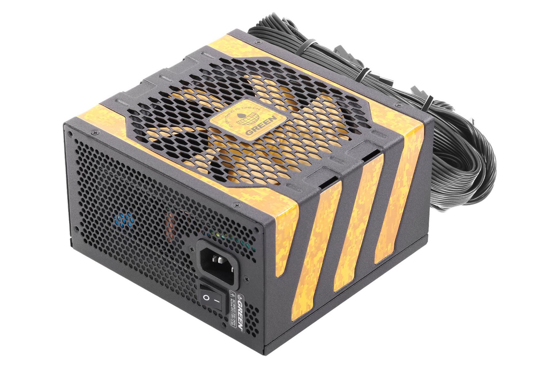 مرجع متخصصين ايران ابعاد پاور كامپيوتر گرين GREEN GP800A-UK EVO با توان 800 وات