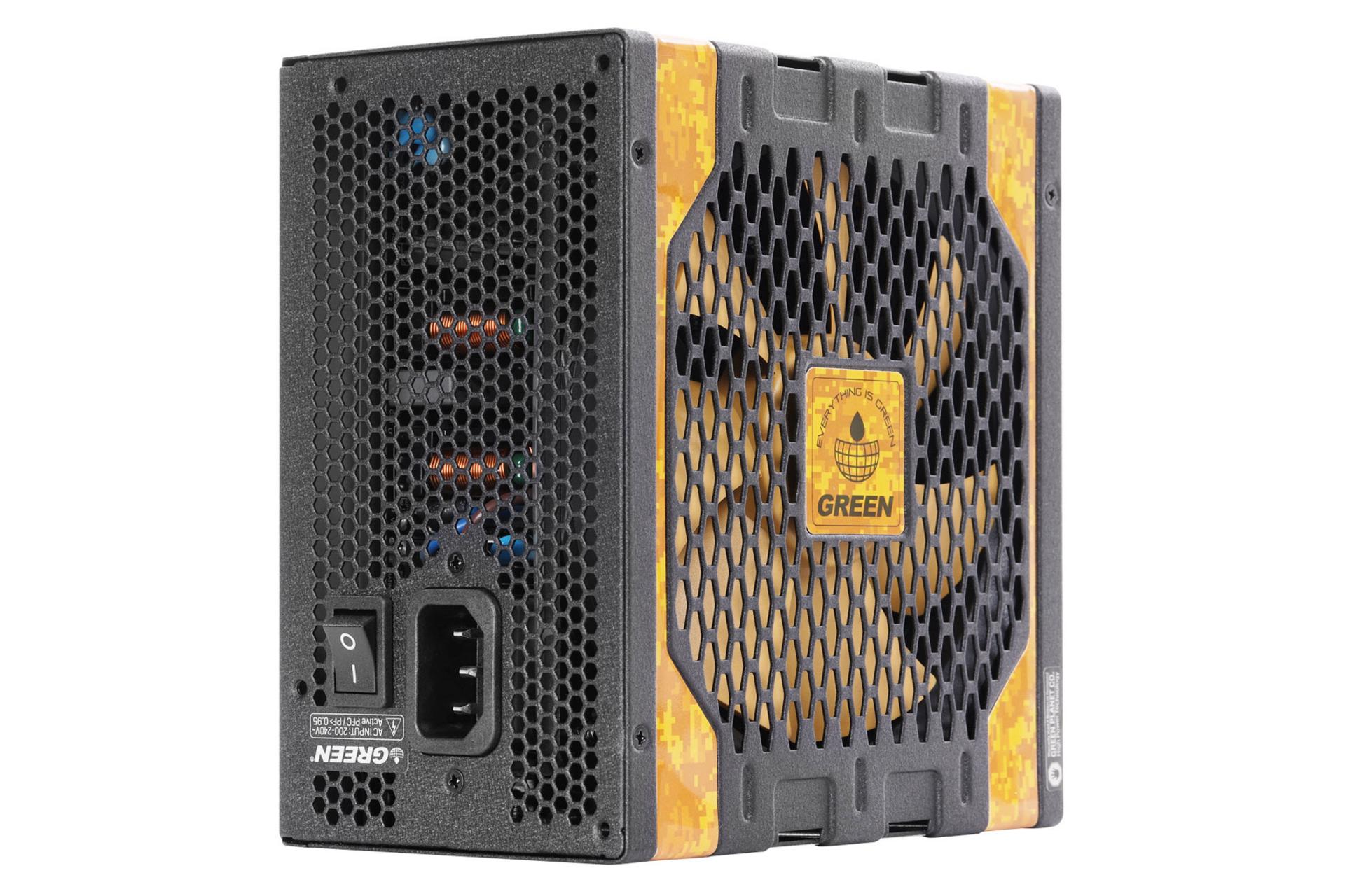 کانکتور پاور کامپیوتر گرین GREEN GP800A-UK EVO با توان 800 وات