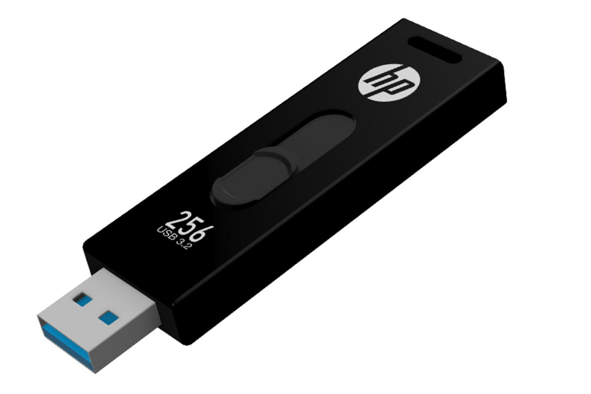 نمای کناری فلش مموری اچ پی HP x911w 256GB