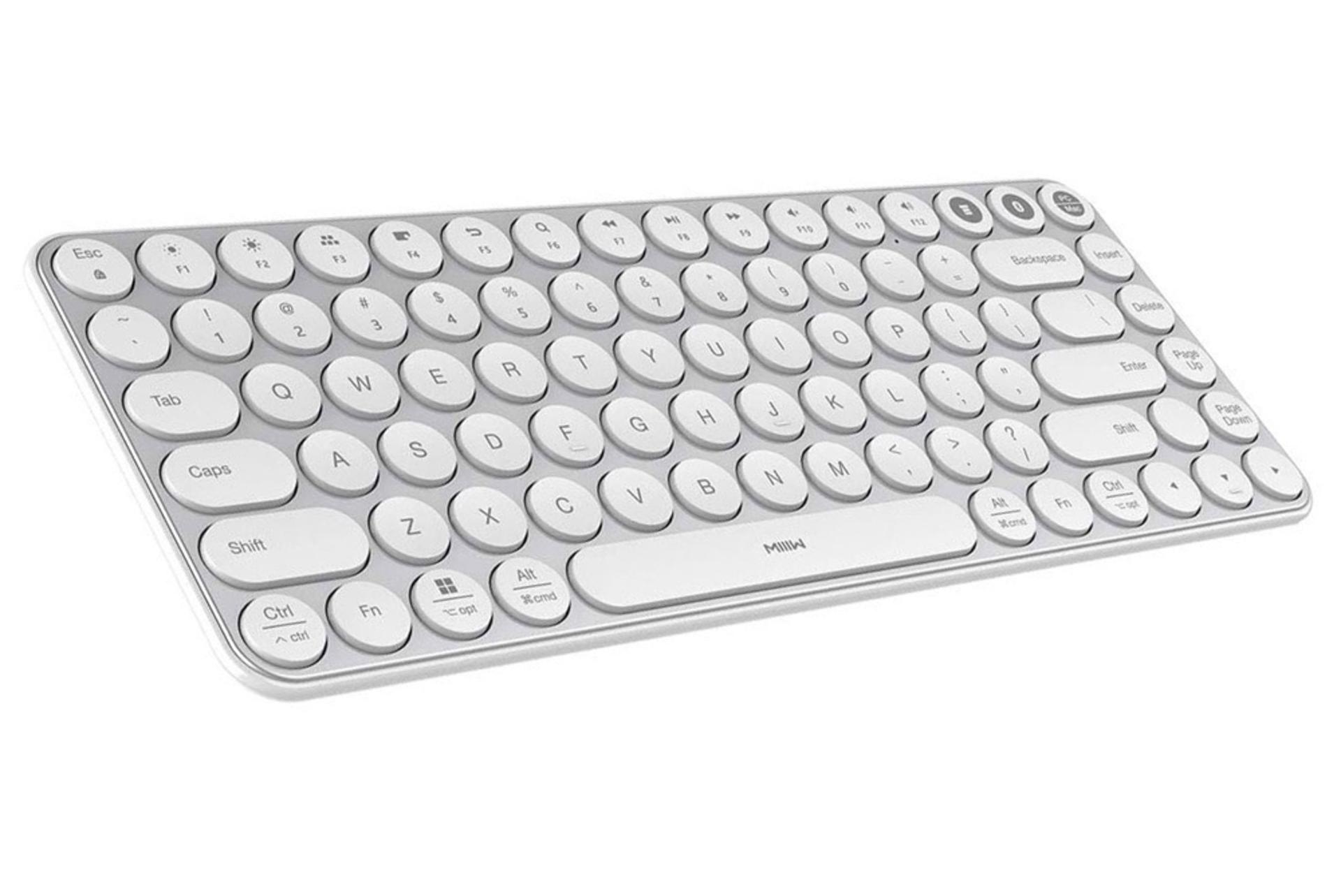 کیبورد شیائومی MIIIW AIR 85 سفید