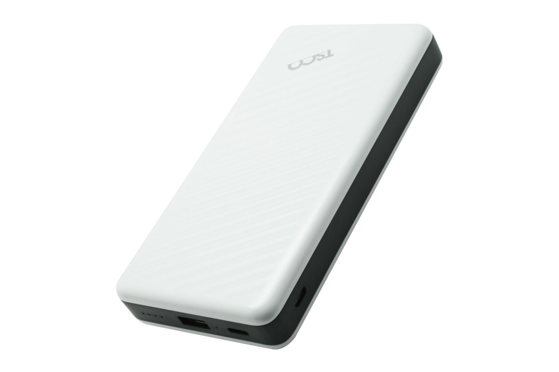 پاور بانک تسکو TP 878 با ظرفیت 20000 میلی‌آمپر ساعت Tsco TP 878 20000mAh سفید