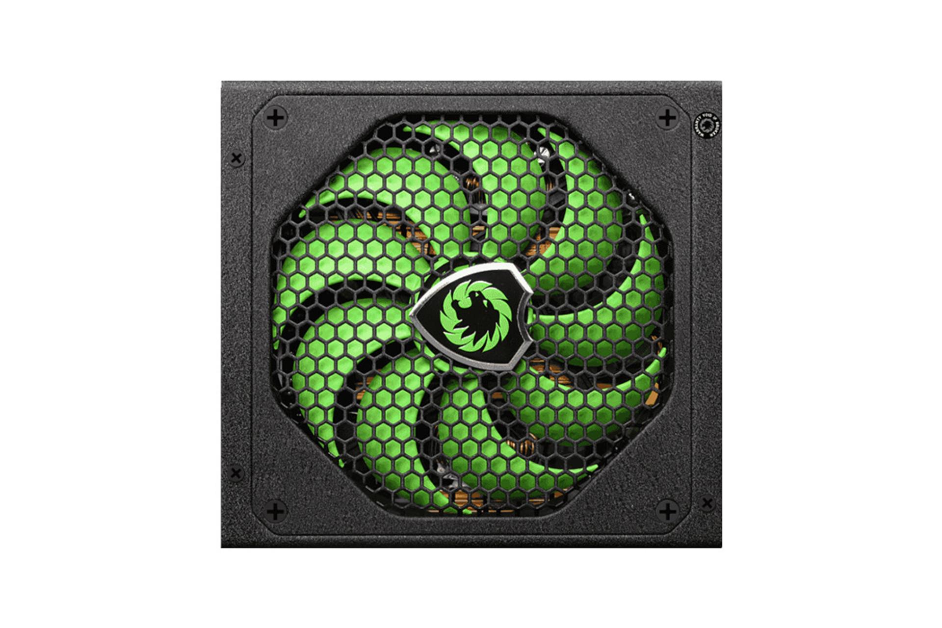 گیم مکس GM-500 با توان 500 وات نمای فن