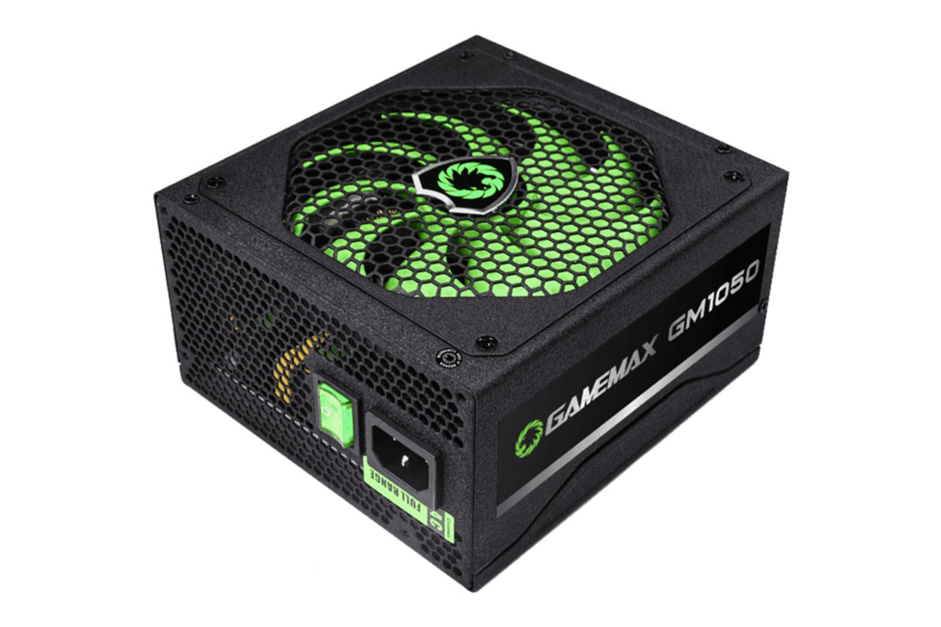 پاور کامپیوتر گیم مکس GM-1050 با توان 1050 وات