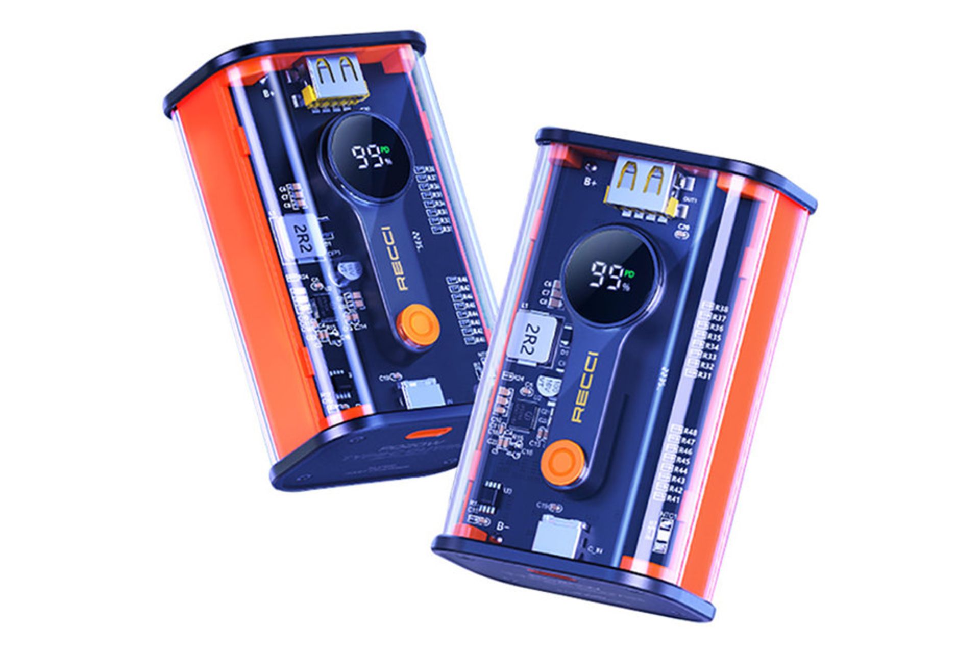 پاوربانک رسی RPB-P35 با ظرفیت 10000 میلی‌آمپر ساعت