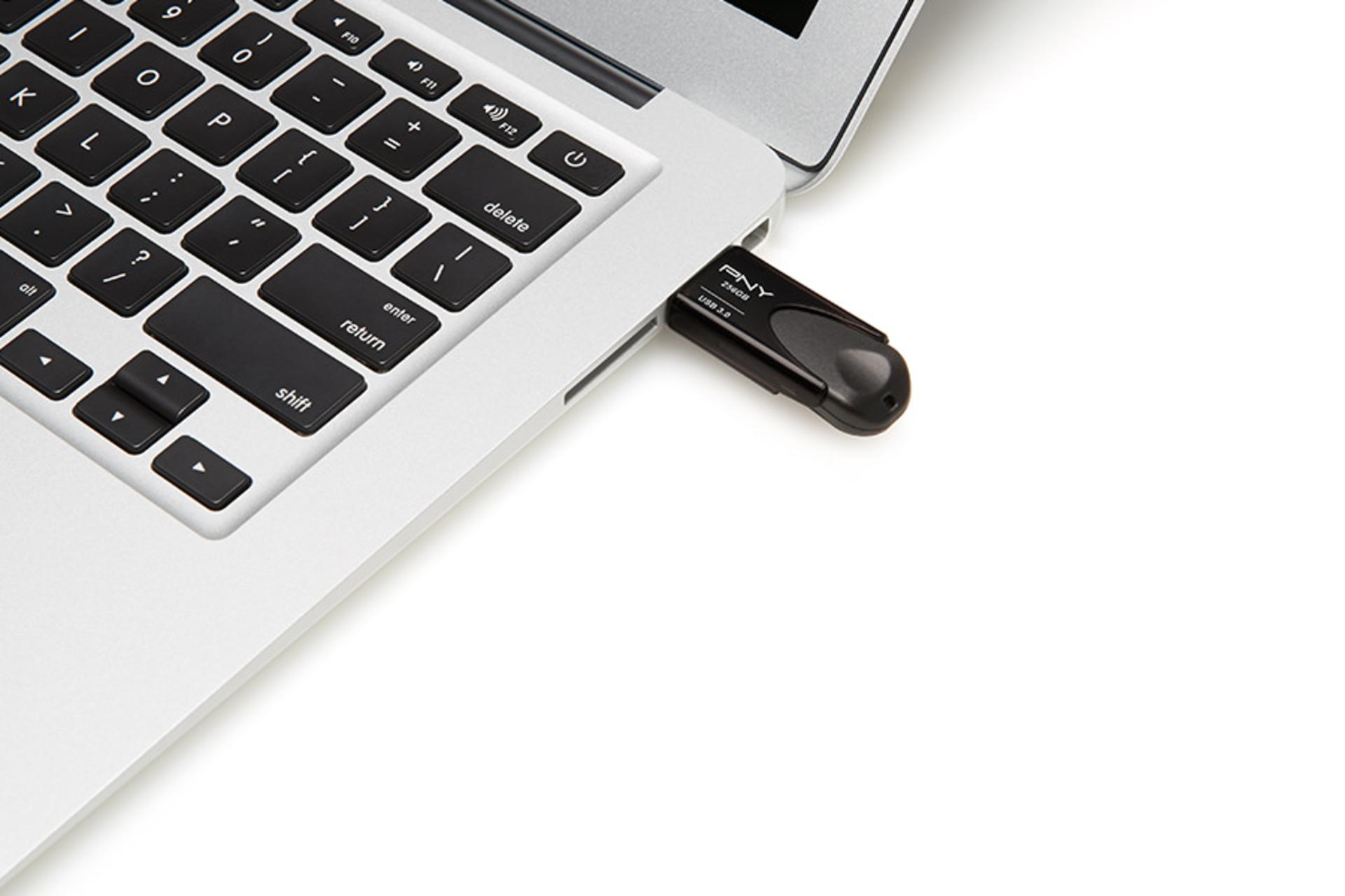 فلش مموری پی ان وای Turbo Attache 4 ظرفیت 256 گیگابایت