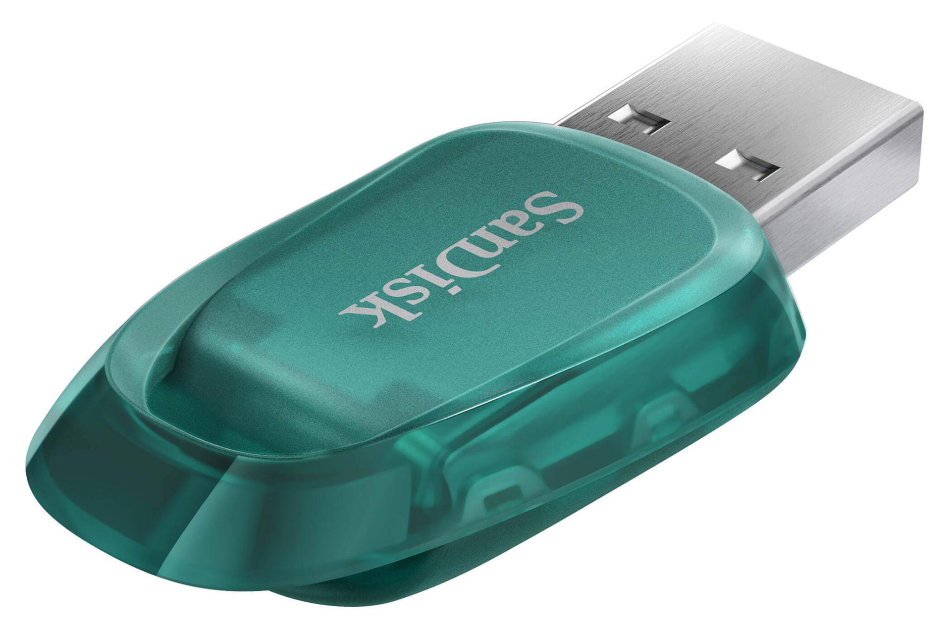 نمای پشت فلش مموری سن دیسک Ultra Eco