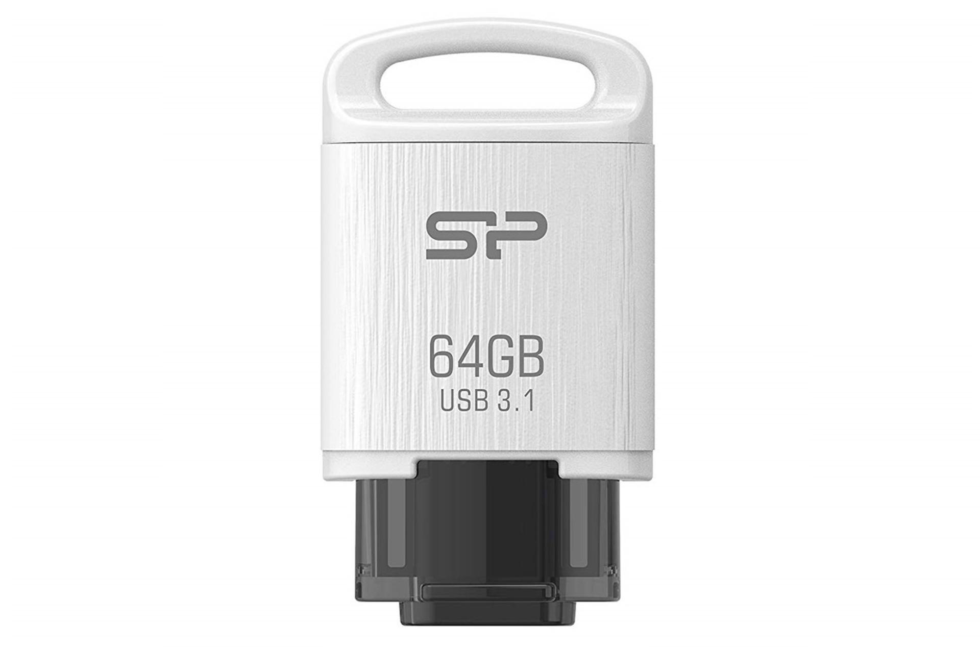 فلش مموری سیلیکون پاور Mobile C10 ظرفیت 64 گیگابایت سفید