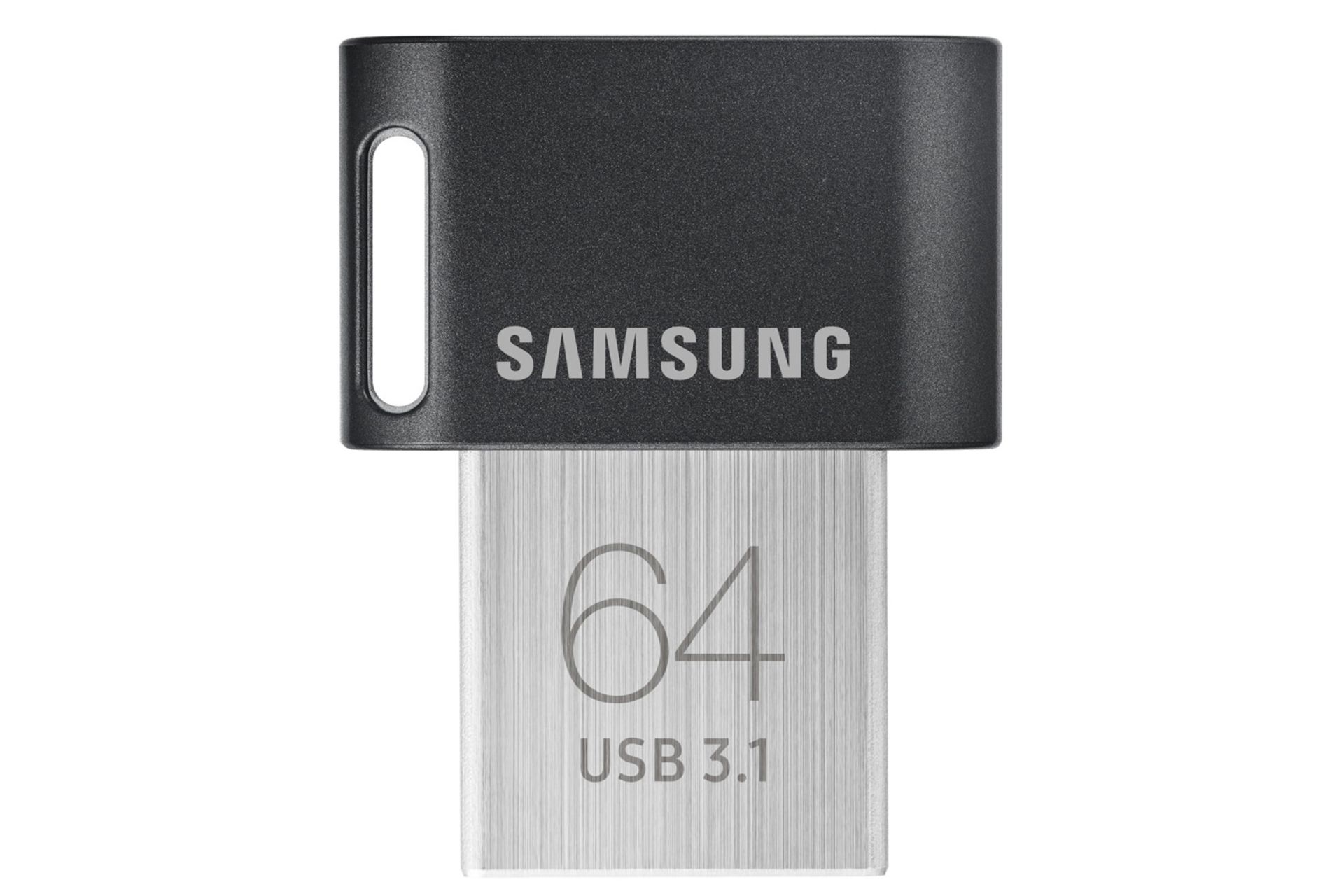 نمای روبرو فلش مموری سامسونگ FIT Plus ظرفیت 64 گیگابایت