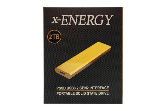 جعبه SSD ایکس انرژی Gold Drive USB 3.2 Gen 2 ظرفیت 2 ترابایت