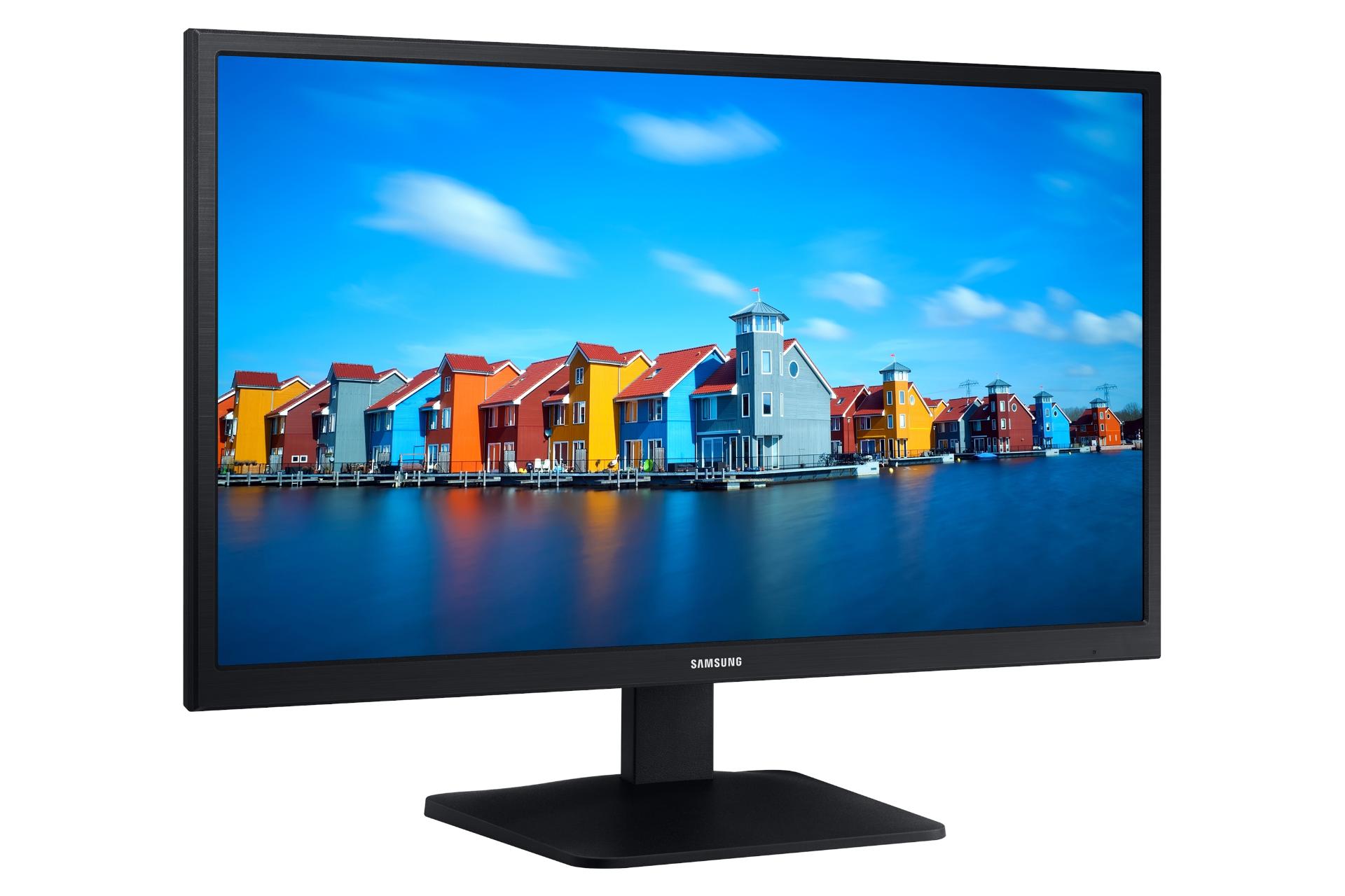 نمای چپ پنل جلو مانیتور سامسونگ 22 اینچ Samsung S22A330 FHD