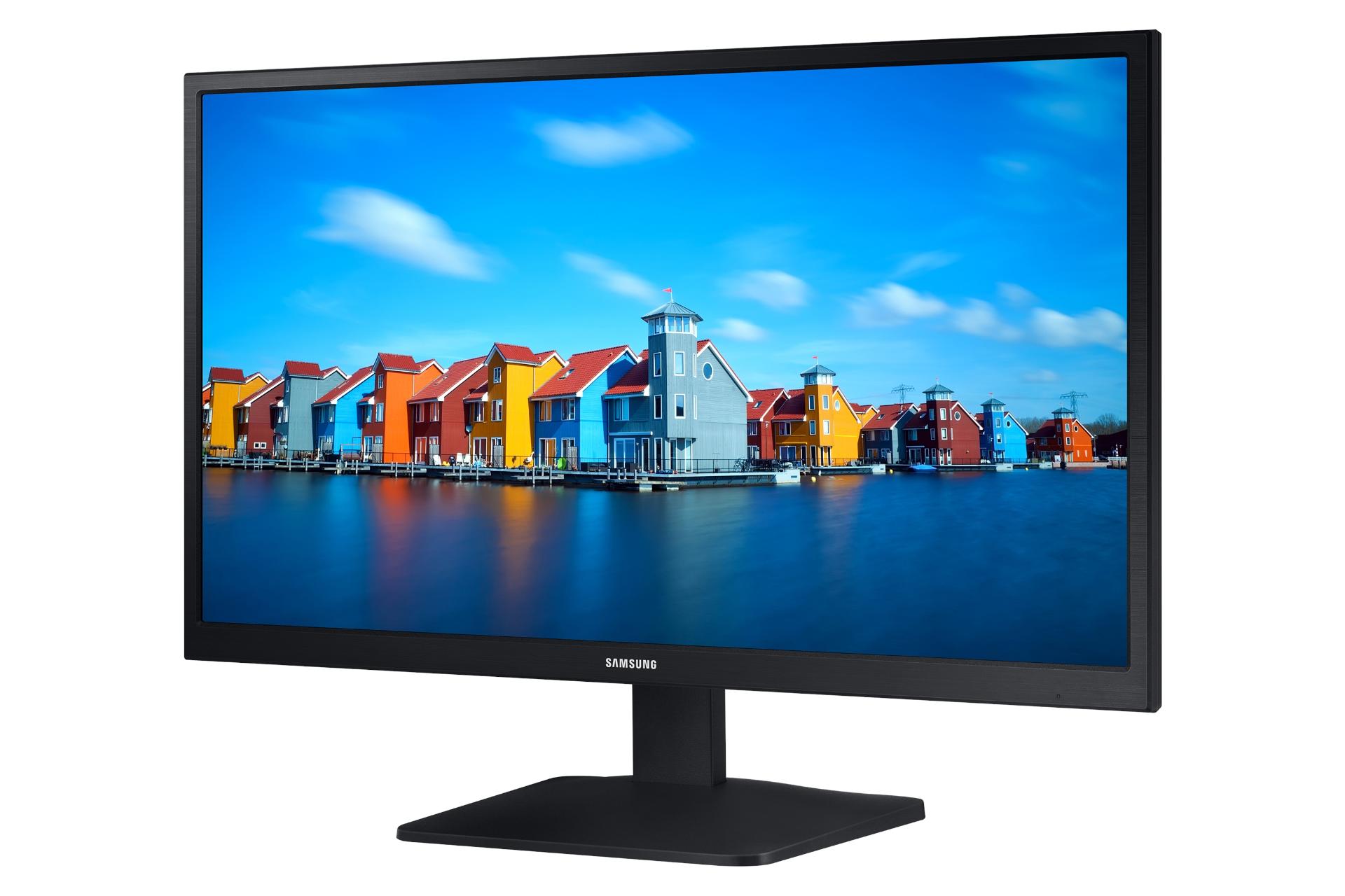 نمای راست پنل جلو مانیتور سامسونگ 22 اینچ Samsung S22A330 FHD