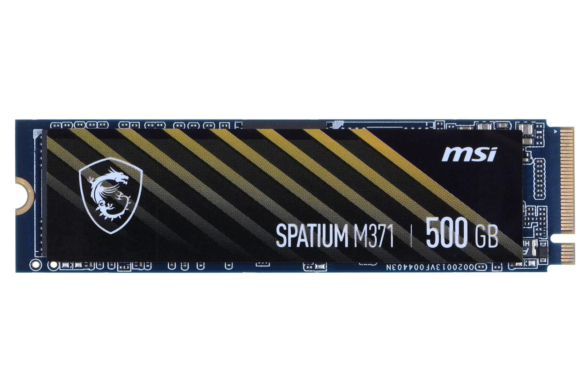 SSD ام اس آی SPATIUM M371 NVMe M.2 ظرفیت 500 گیگابایت