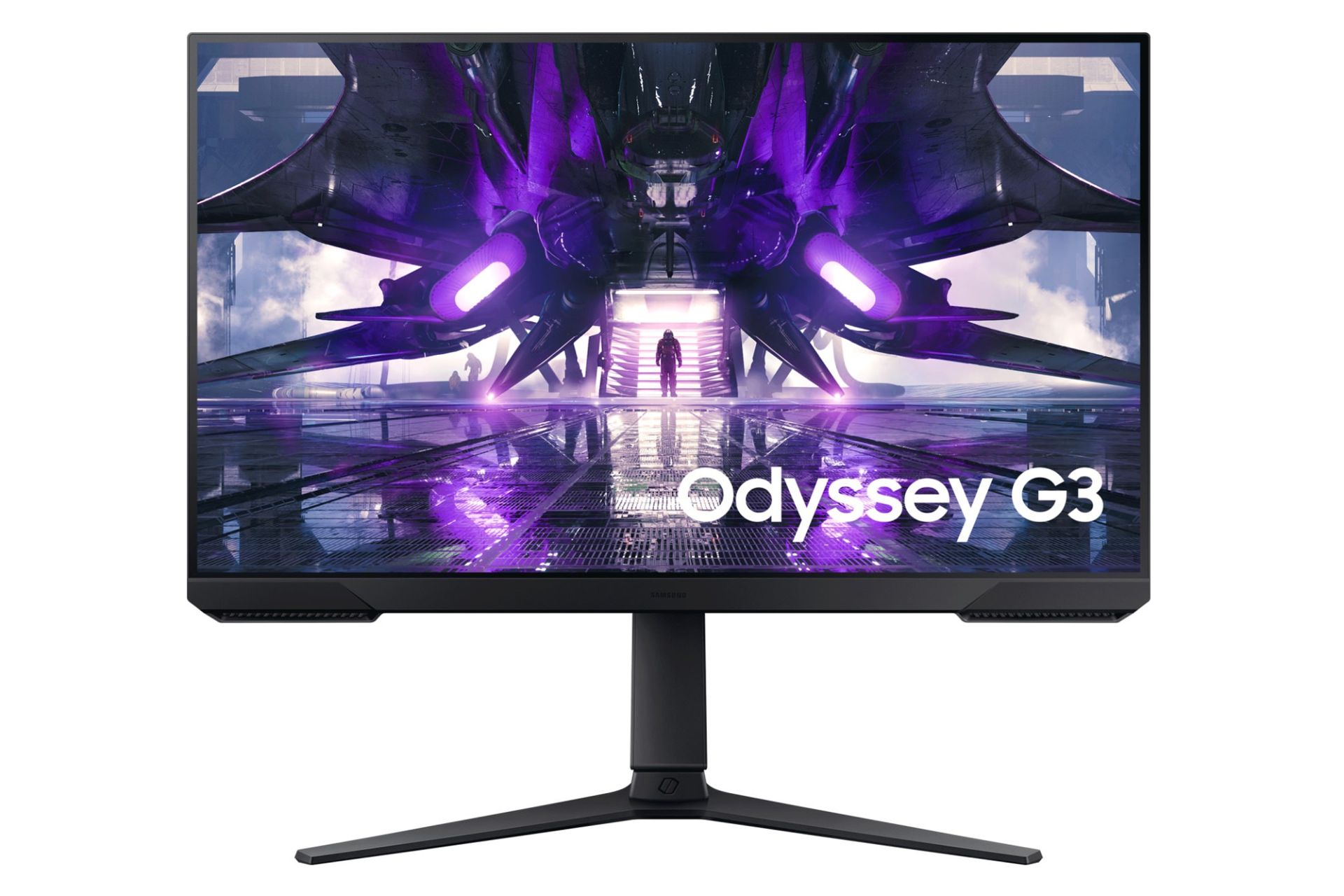 مانیتور سامسونگ 27 اینچ مدل Odyssey G3 S27AG30 نمای جلو