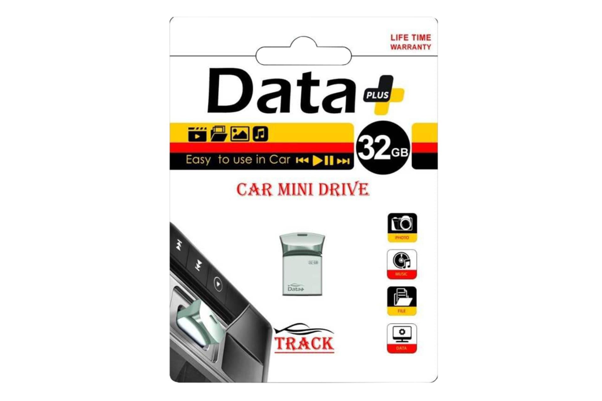 جعبه فلش مموری دیتا پلاس مدل Track ظرفیت 32 گیگابایت
