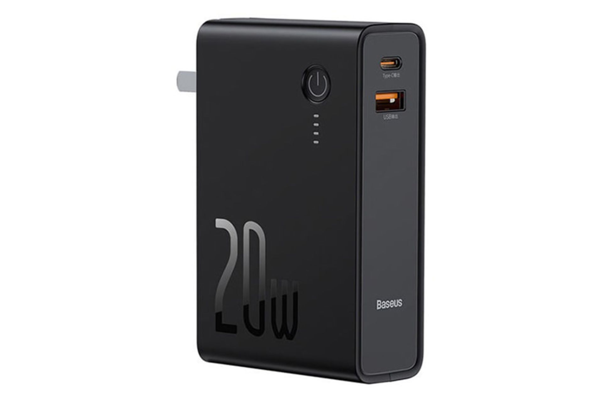 پاوربانک باسئوس PPNL010001 با ظرفیت 10000 میلی‌آمپر ساعت