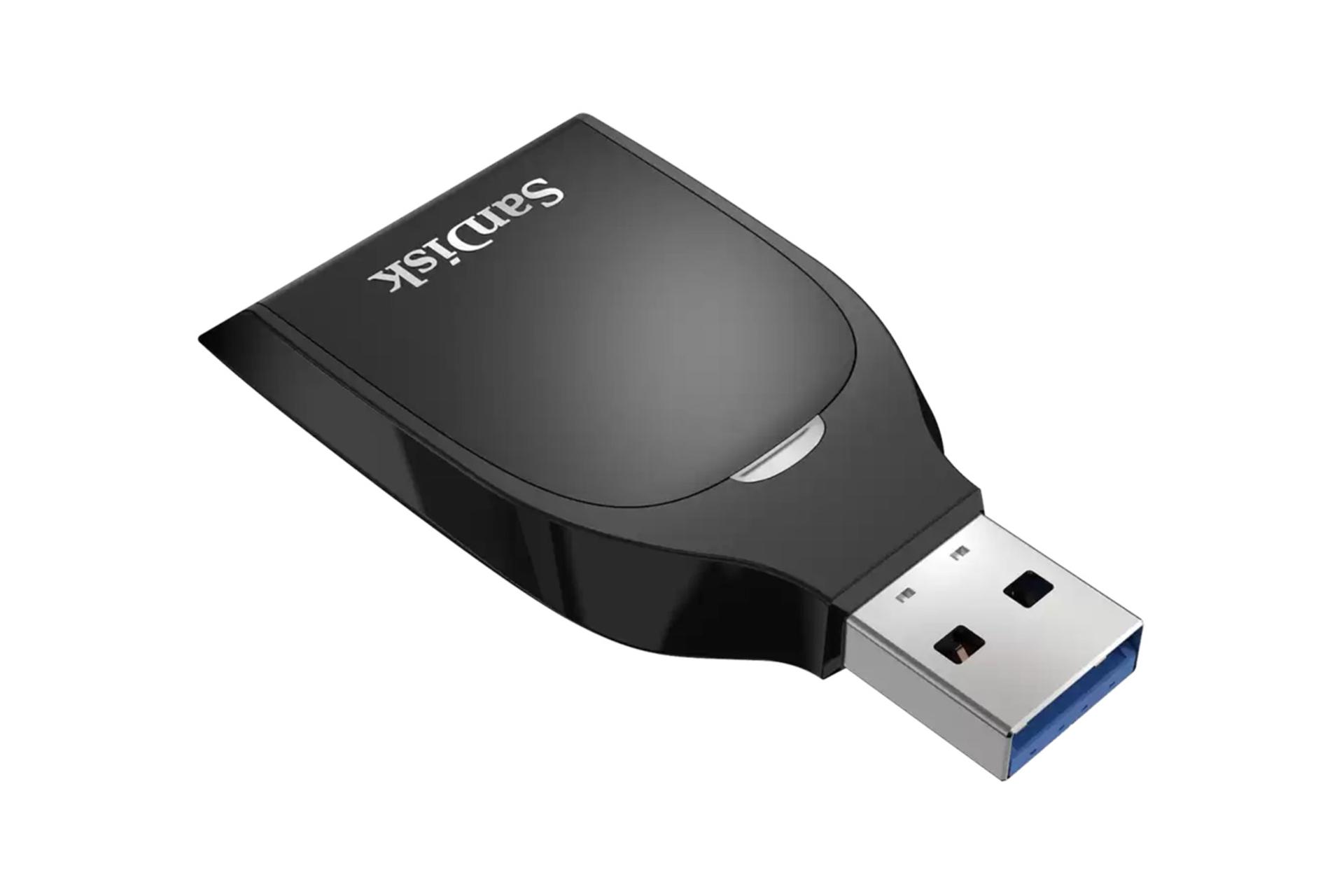 نمای جلوی کارت خوان سن دیسک SanDisk SD UHS-I