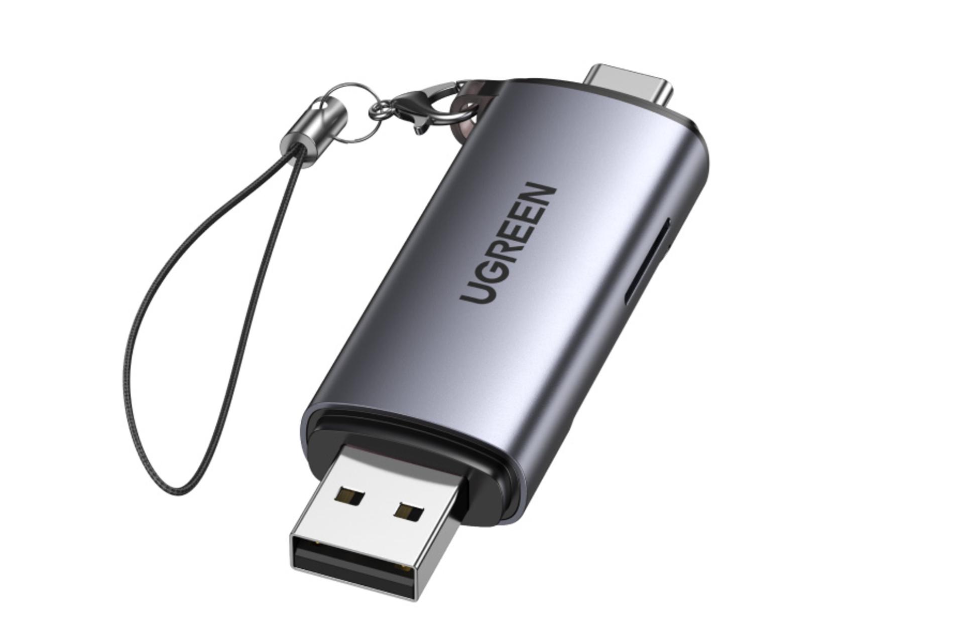 کارت خوان یوگرین UGREEN 2-in-1 USB C OTG