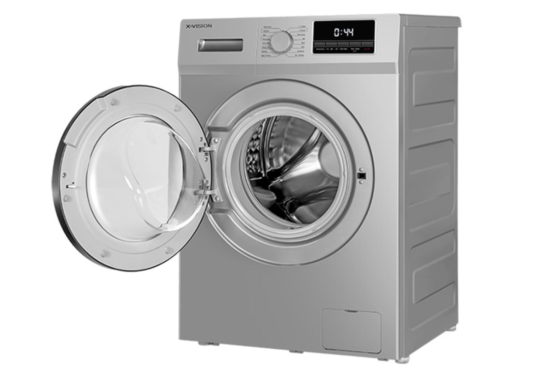 ماشین لباسشویی ایکس ویژن X.Vision TG82 رنگ خاکستری