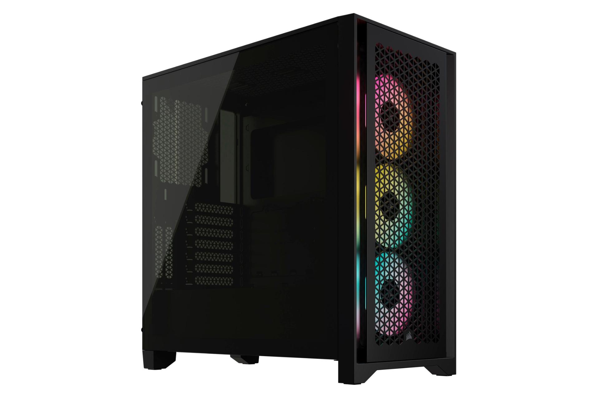 طراحی کیس کامپیوتر کورسیر iCUE 4000D RGB Airflow