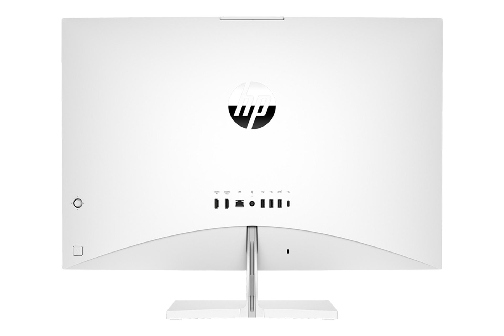 نمای پشت کامپیوتر همه کاره All in One HP Pavilion 27 CA1066