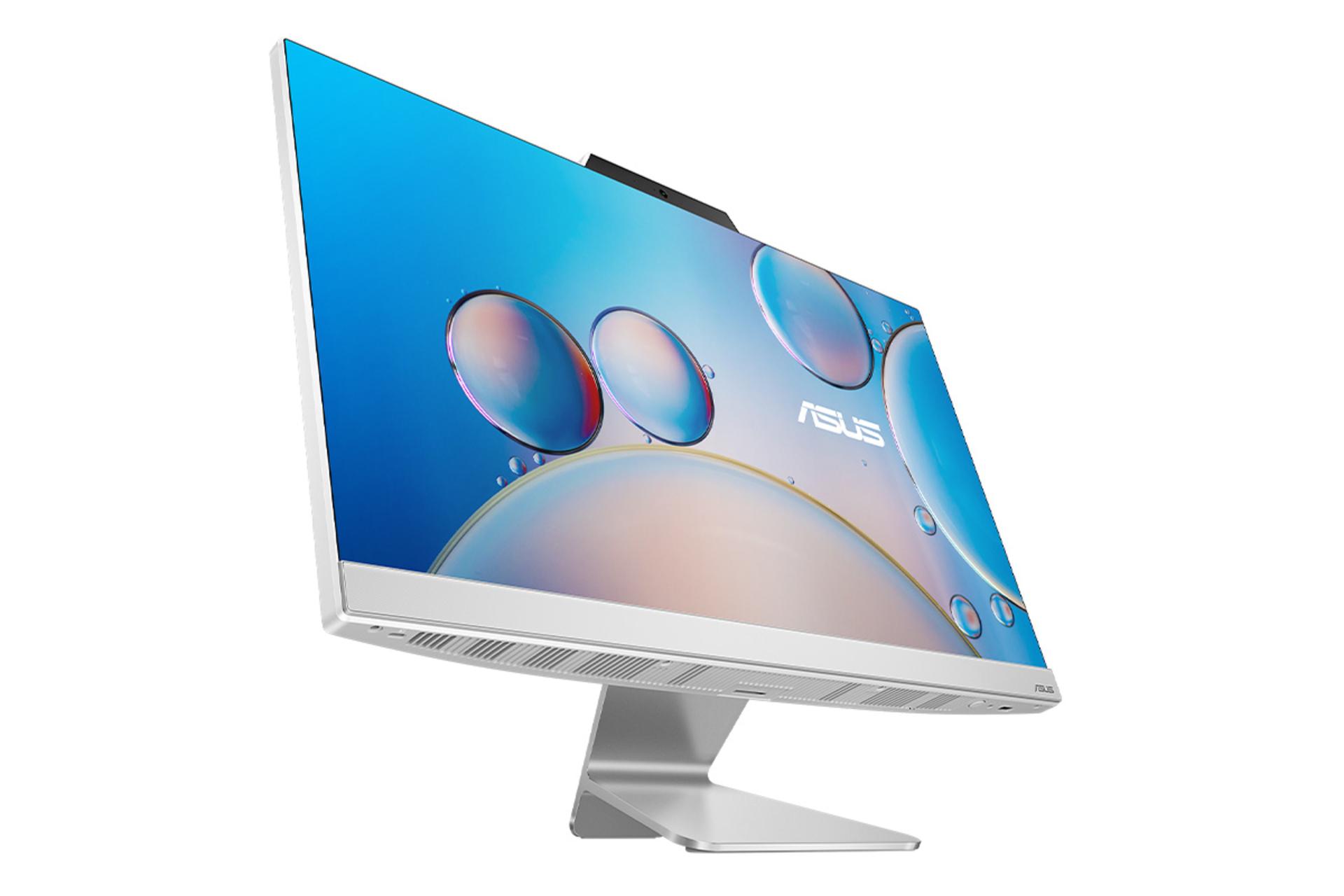 نمای چپ پایین کامپیوتر همه کاره  All in One ASUS A3402 24 Inch