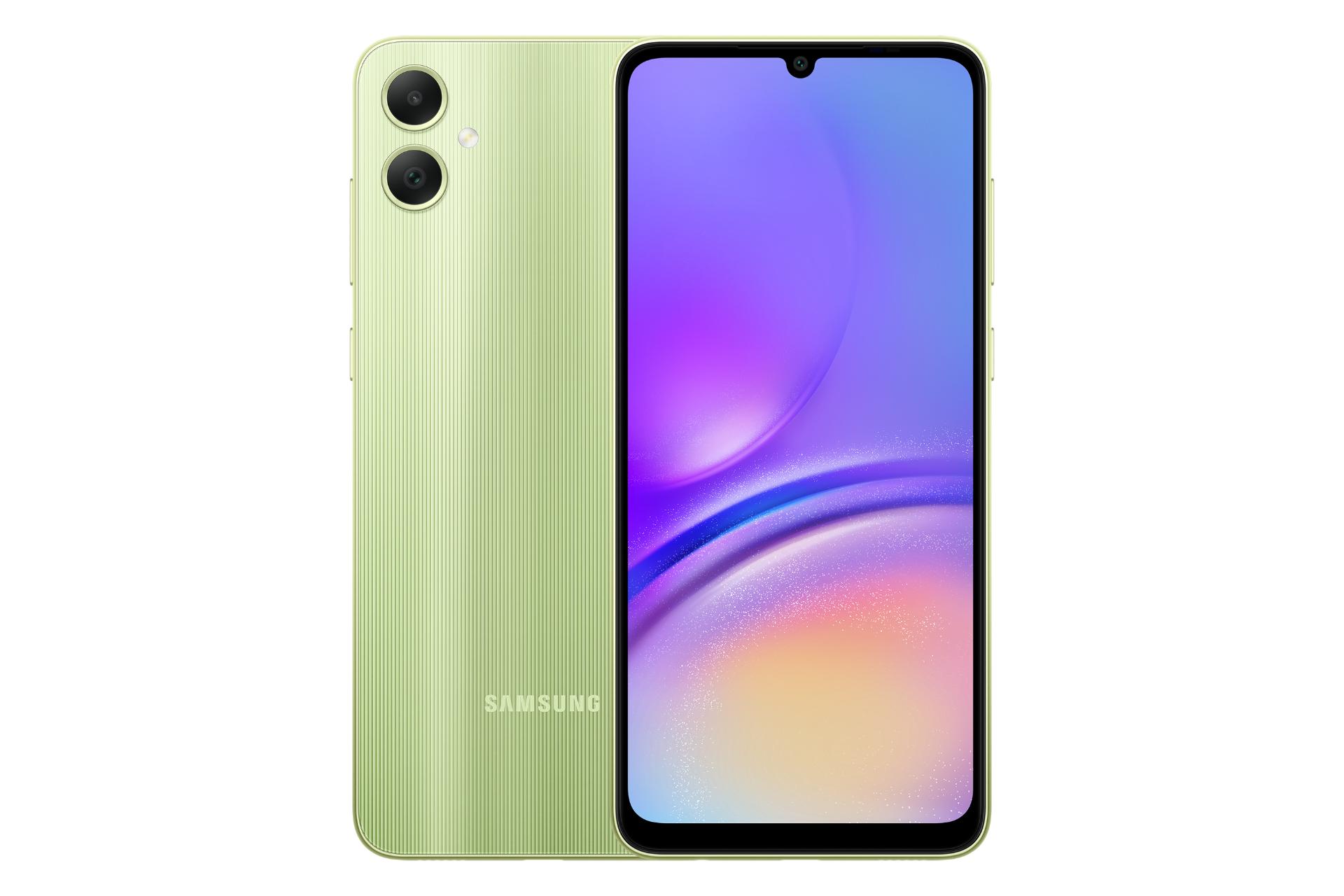 گوشی موبایل گلکسی A05 سامسونگ / Samsung Galaxy A05 سبز روشن