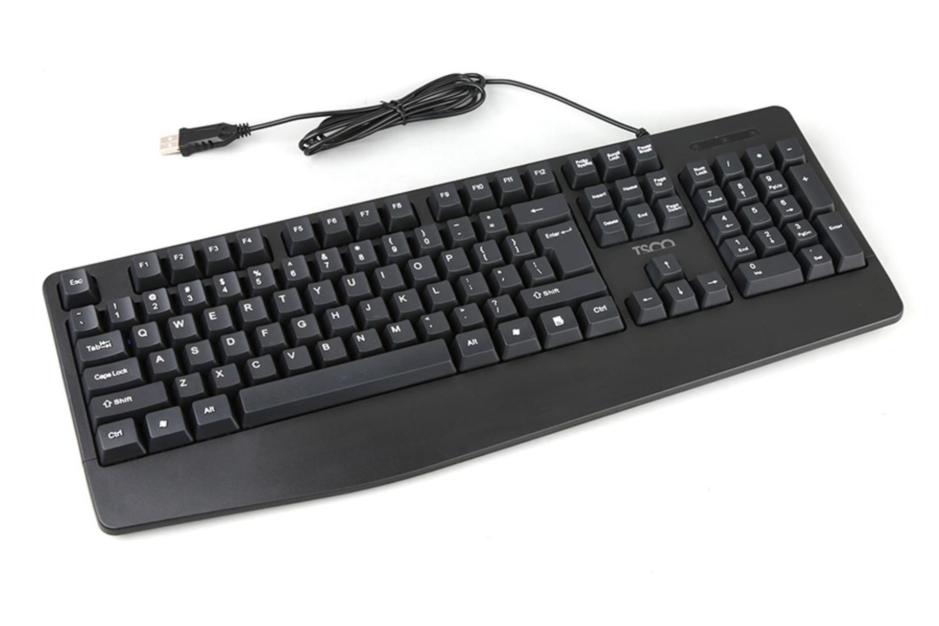 کیبورد تسکو TK-8023 به همراه کابل متصل USB